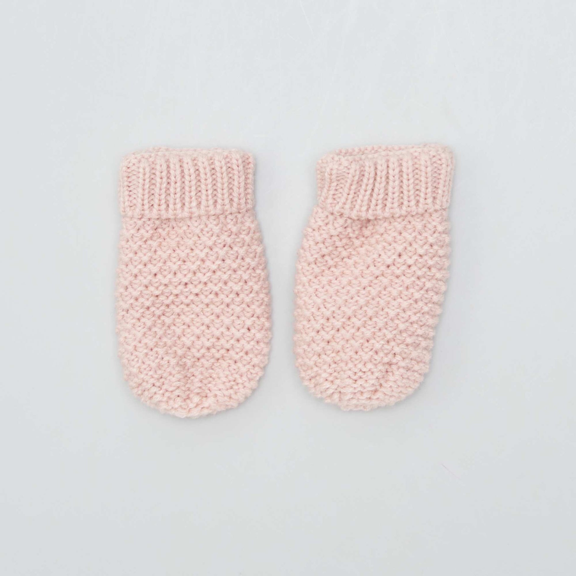 Hat + infinity scarf + mittens set - Three-piece set PINK WHIP