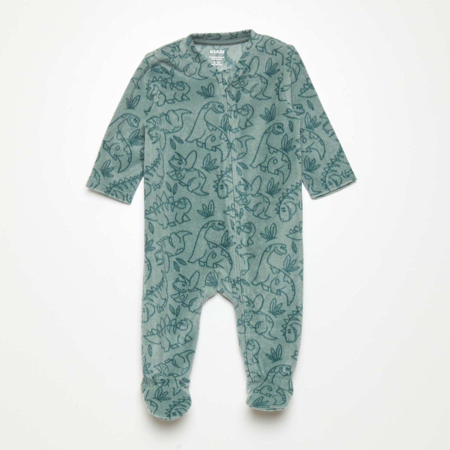 Fleece sleepsuit GREEN