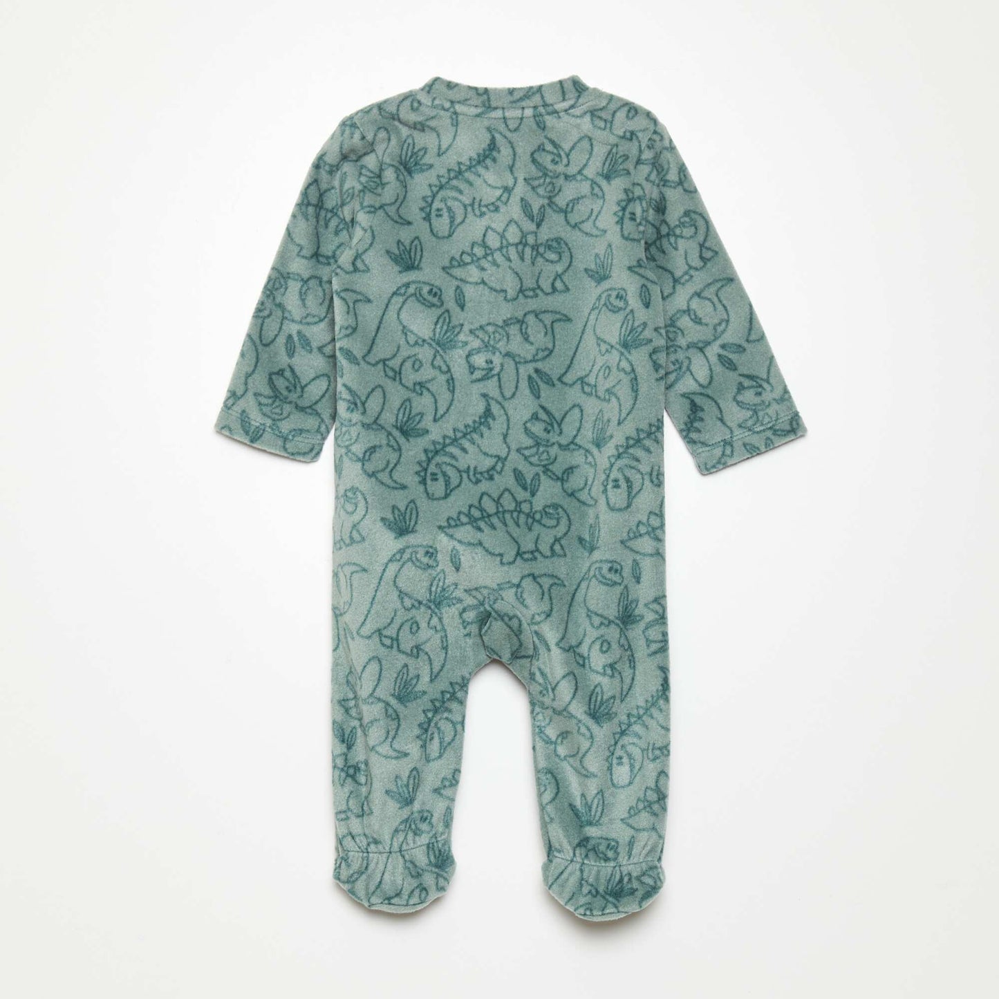 Fleece sleepsuit GREEN