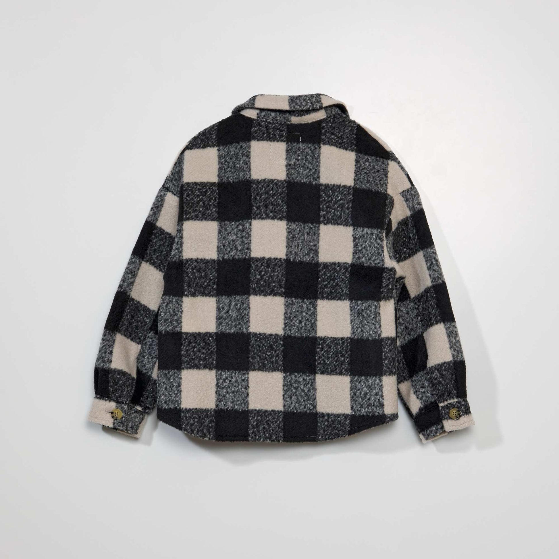 Flannel overshirt BLACK_VICHI
