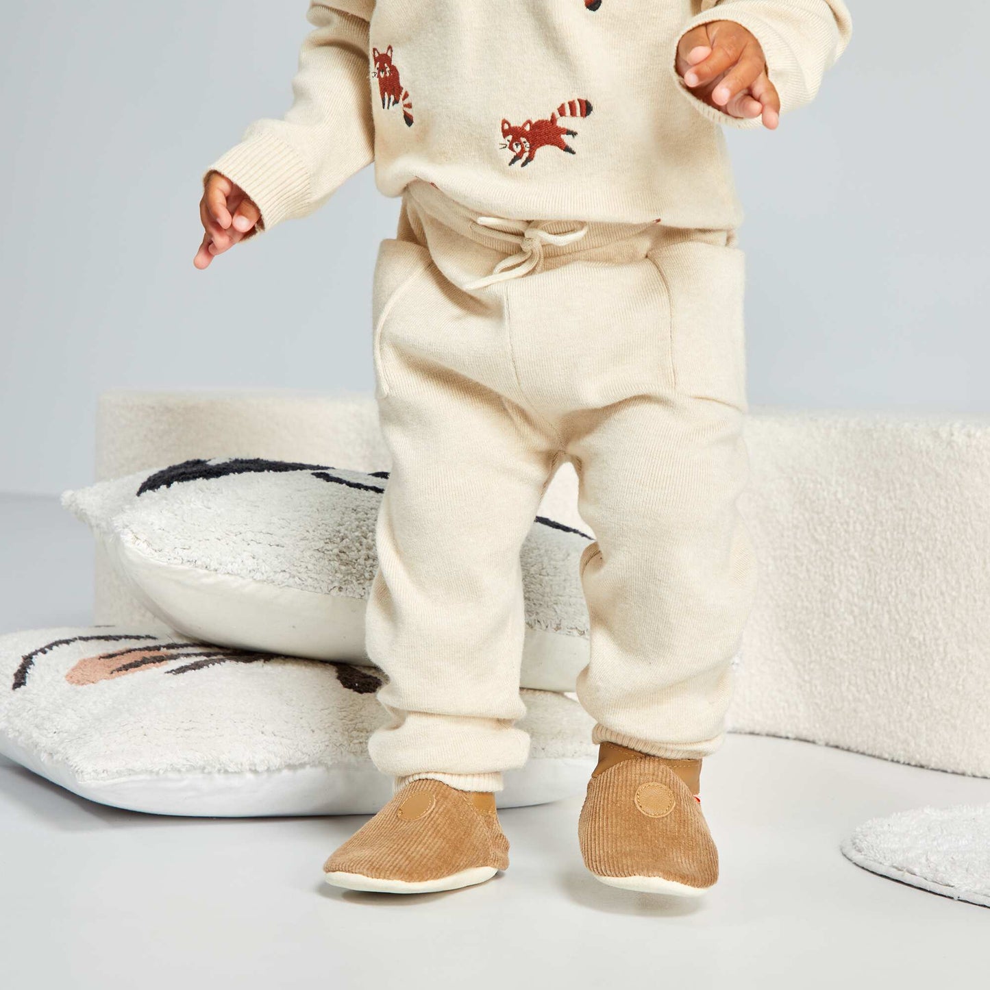 Jumper + trousers set - 2-piece set BEIGE