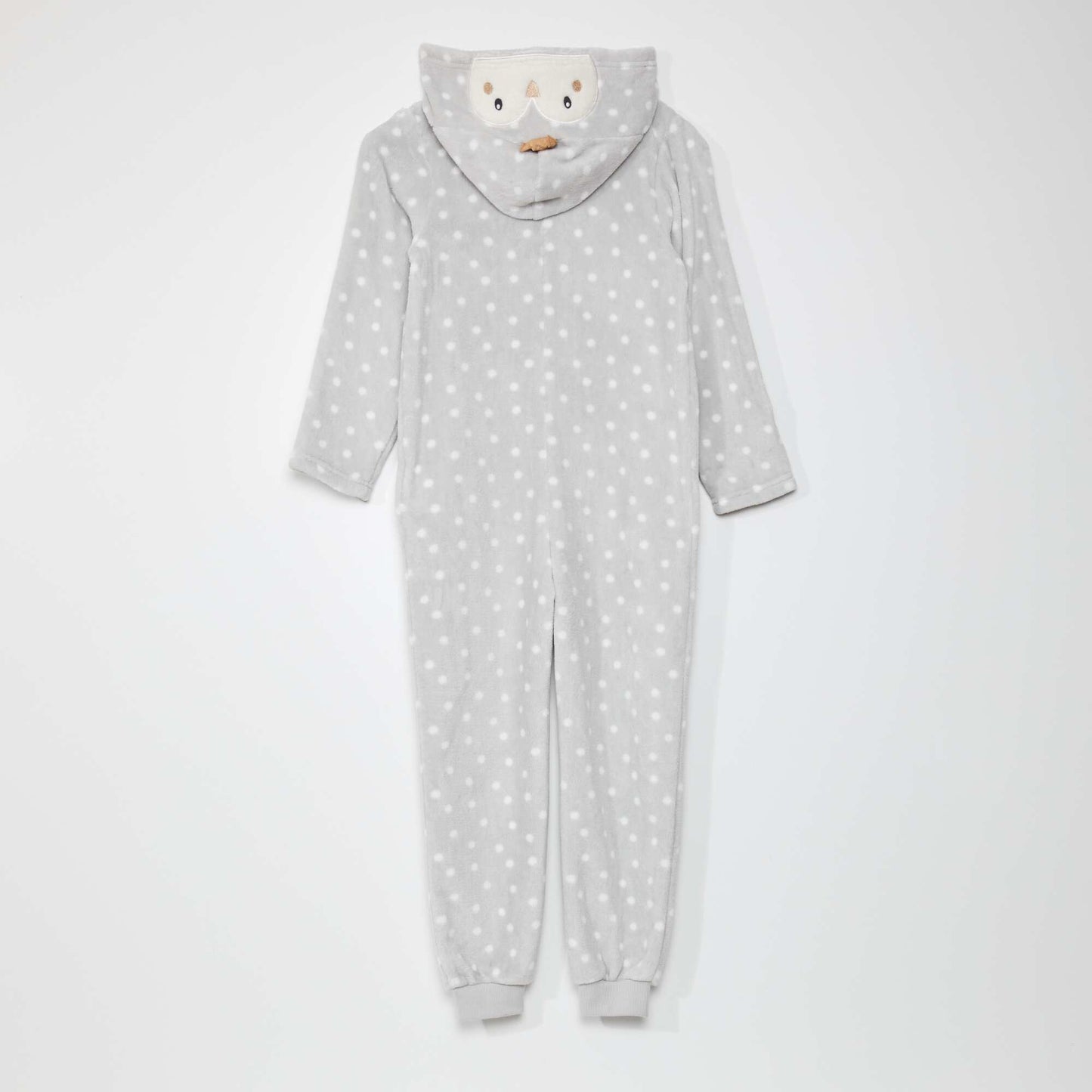 Hooded Mustonné effect onesie PENGUIN
