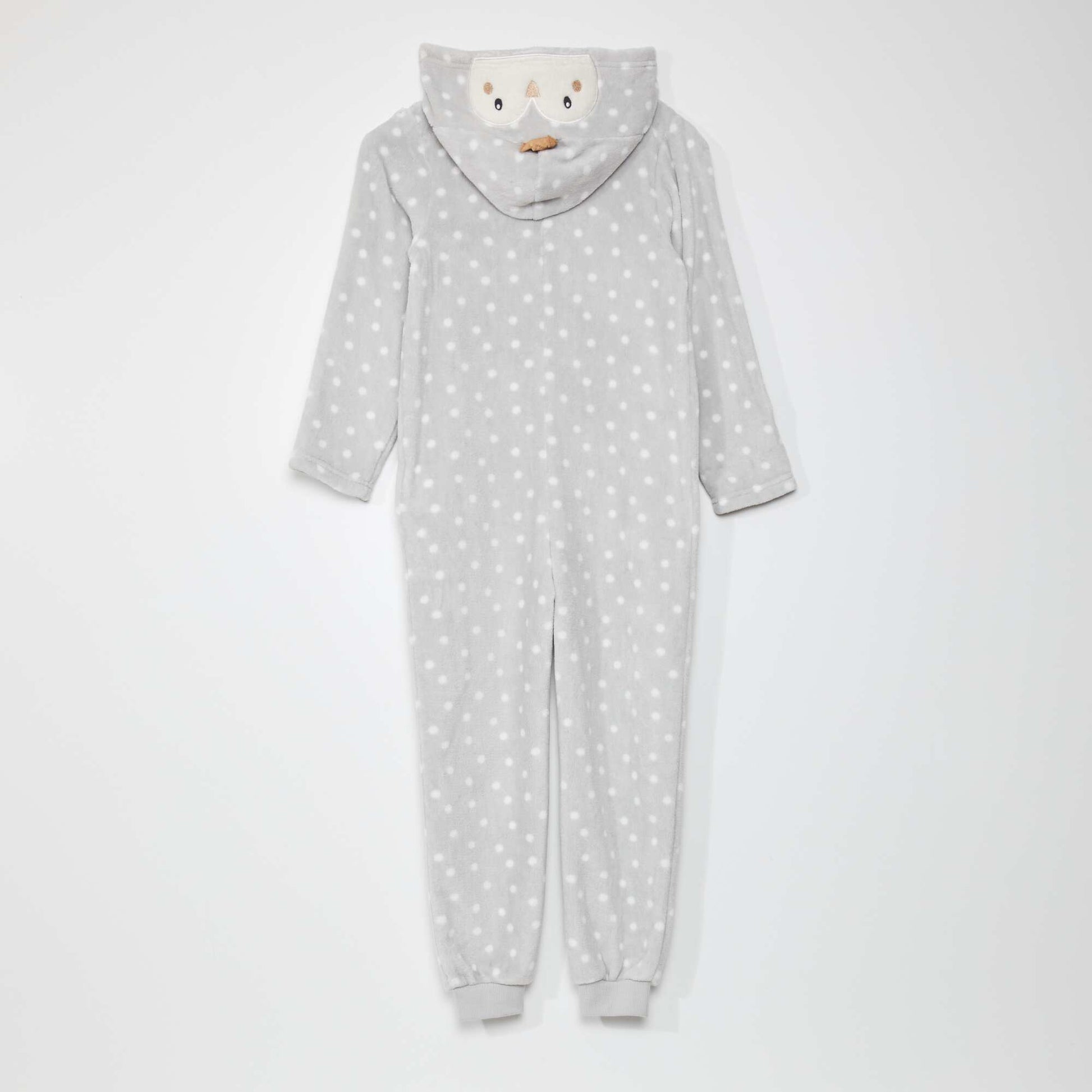 Hooded Mustonné effect onesie PENGUIN