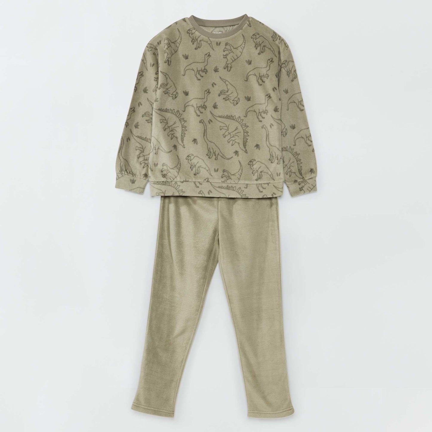 Fleece pyjamas GREEN