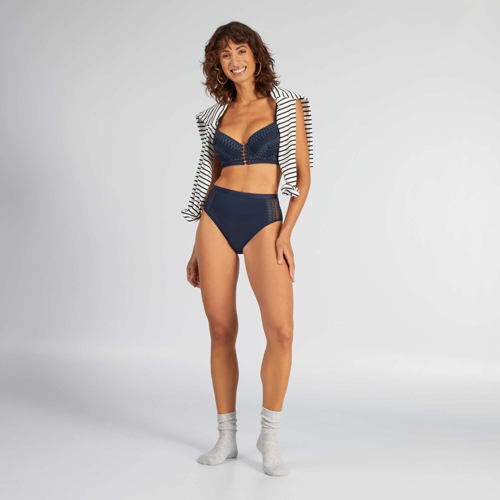 Push-up bra SAPP BLUE