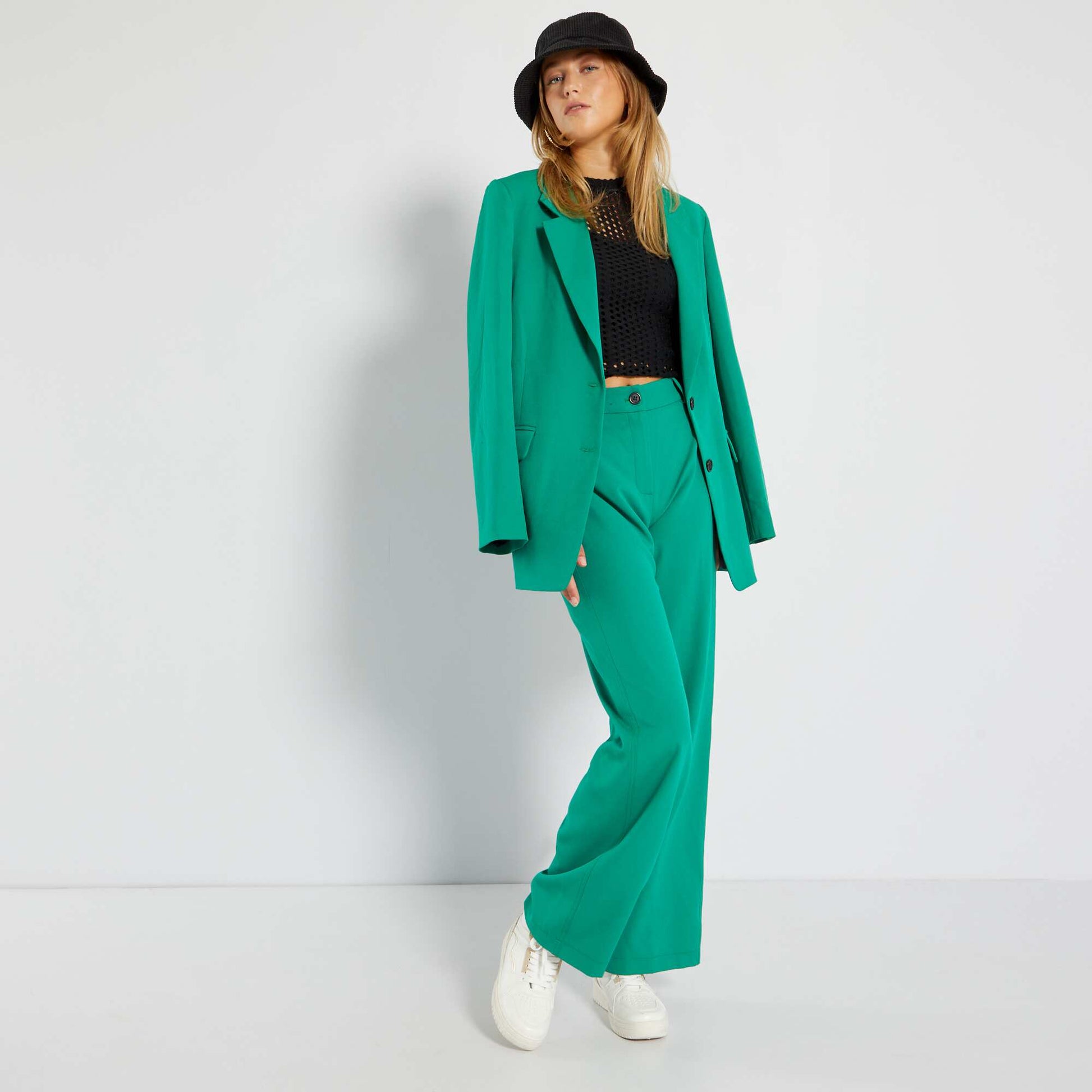 Tailored trousers GREEN