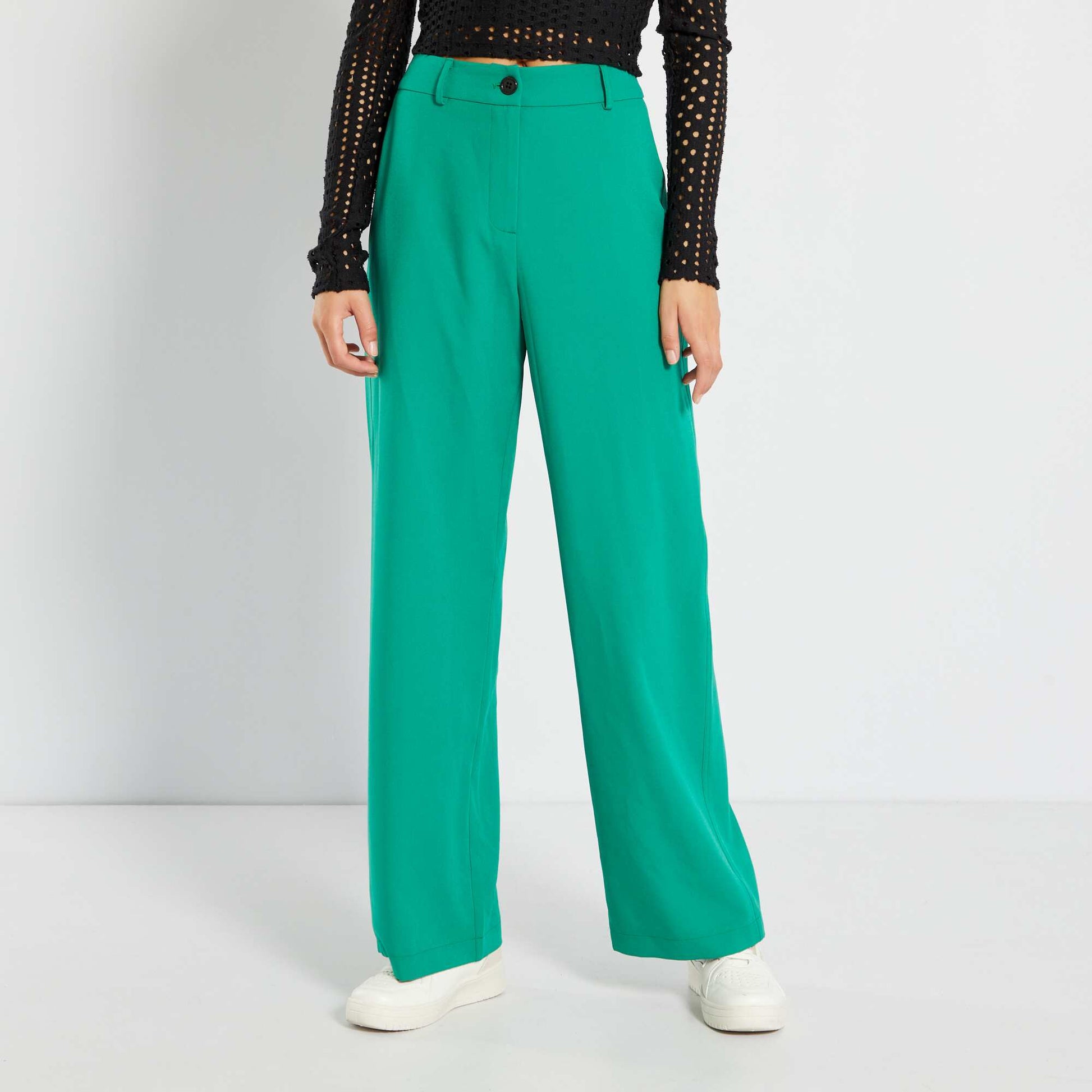 Tailored trousers GREEN