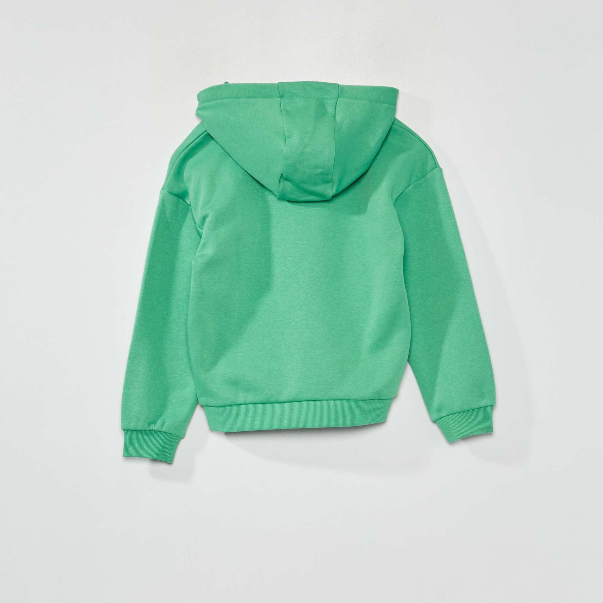 Sweatshirt fabric hoodie GREEN