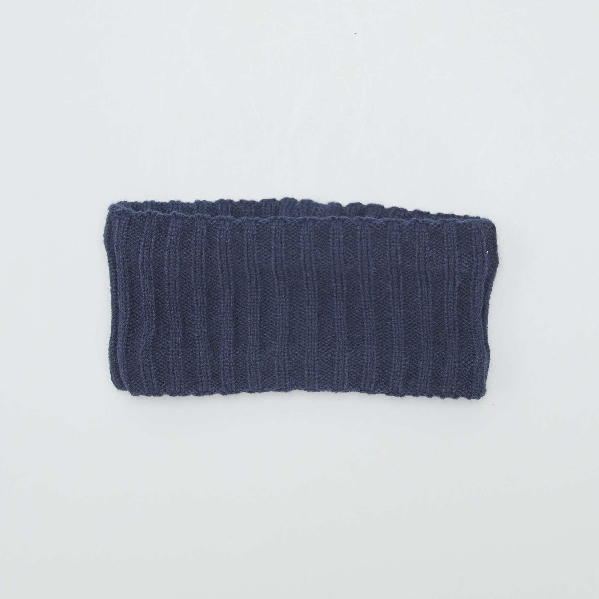Hat  snood and mittens set BLACK IRIS