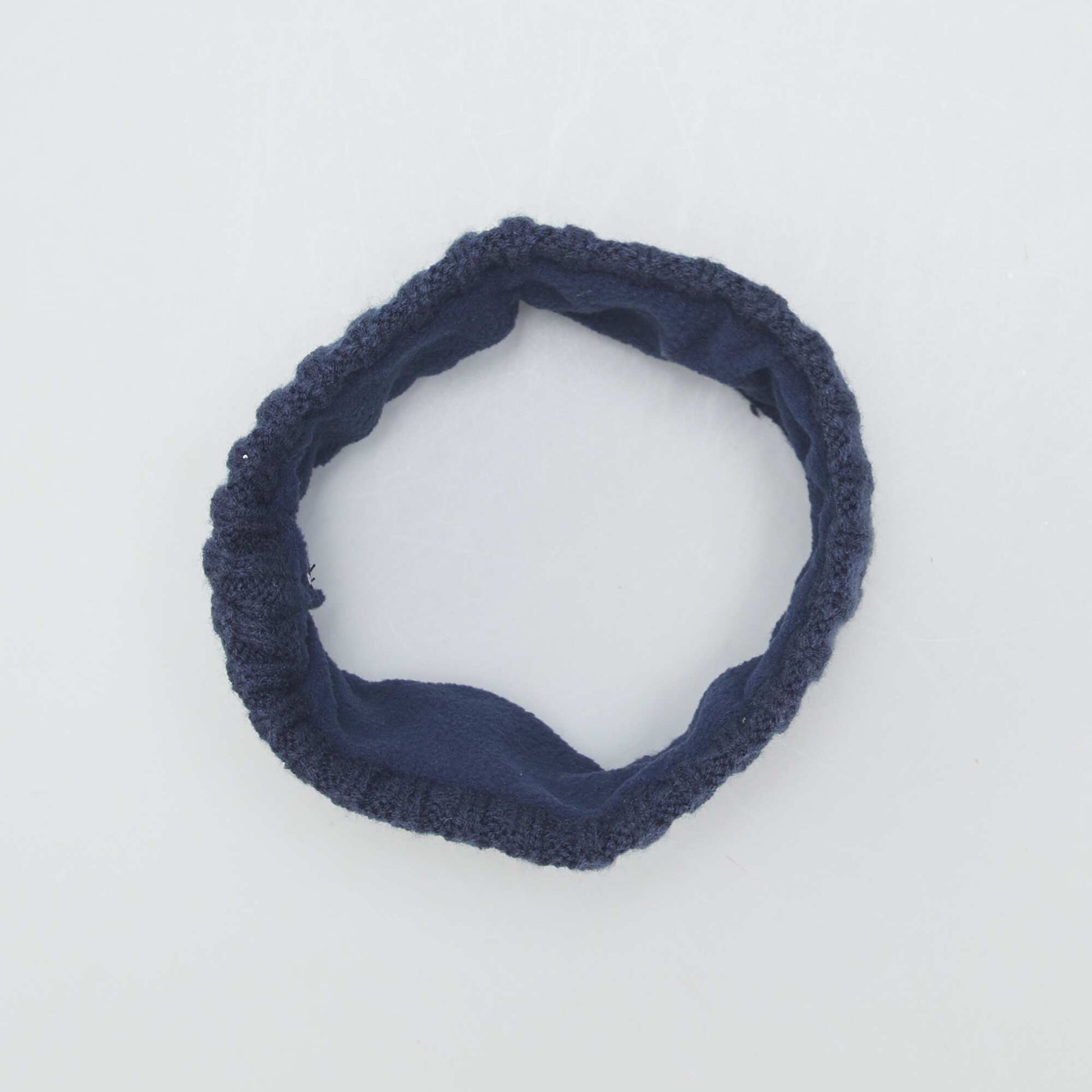 Hat  snood and mittens set BLACK IRIS