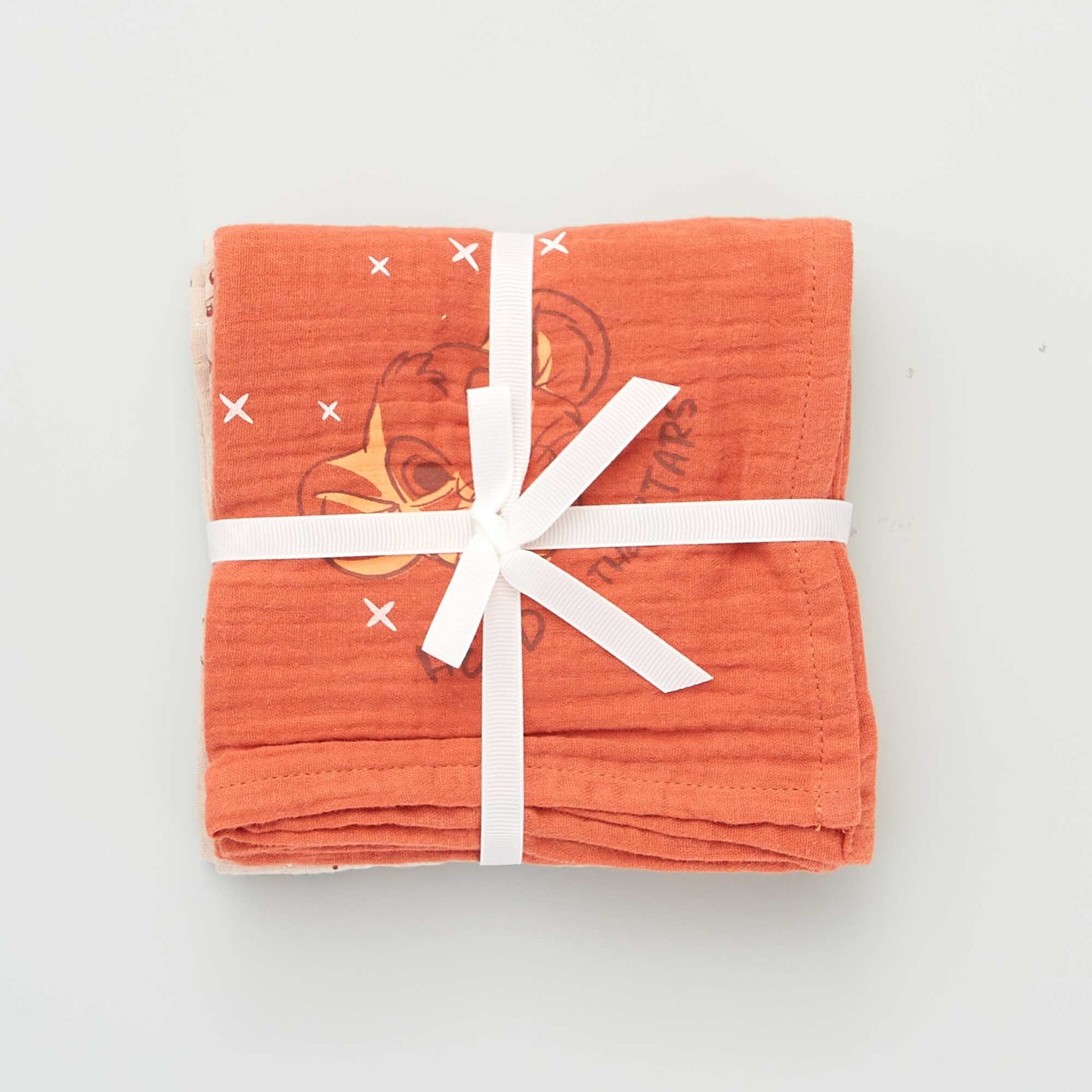 Pack of 2 squares BEIGE