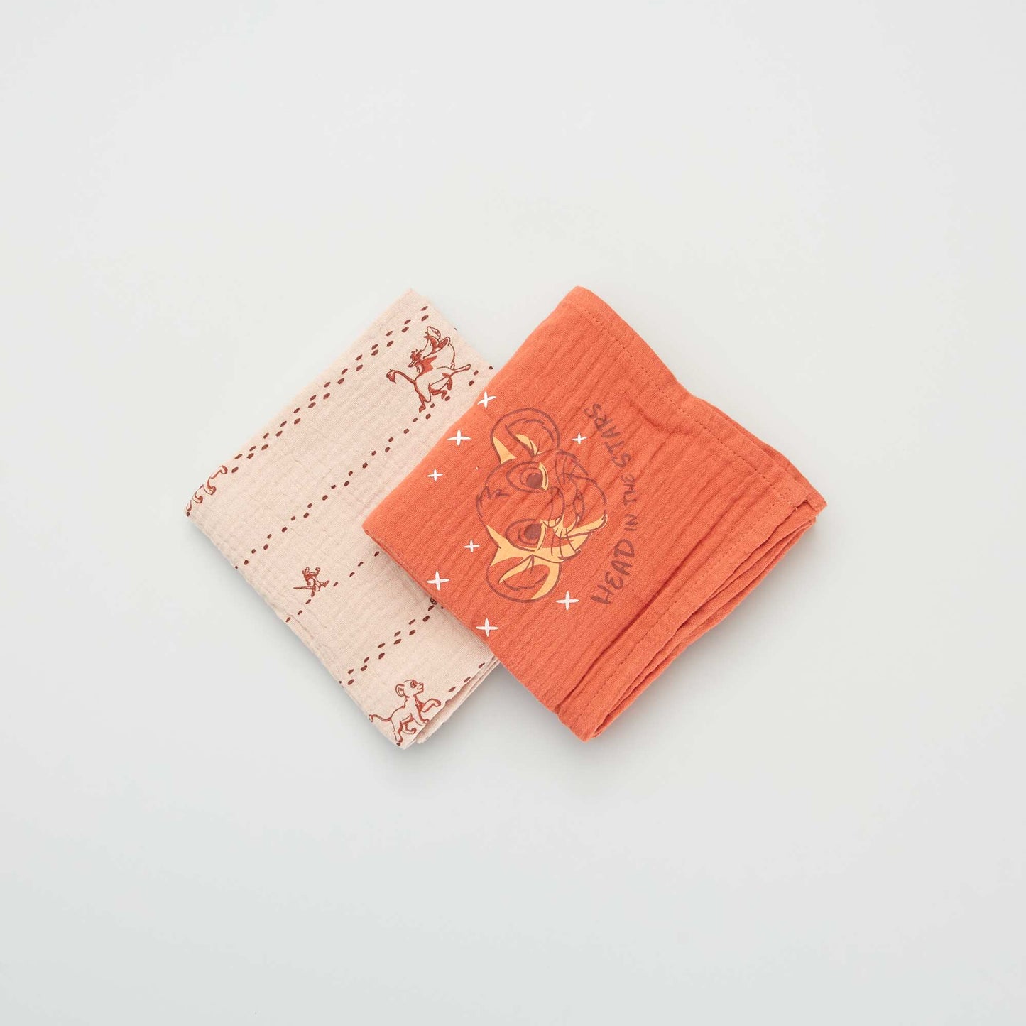 Pack of 2 squares BEIGE