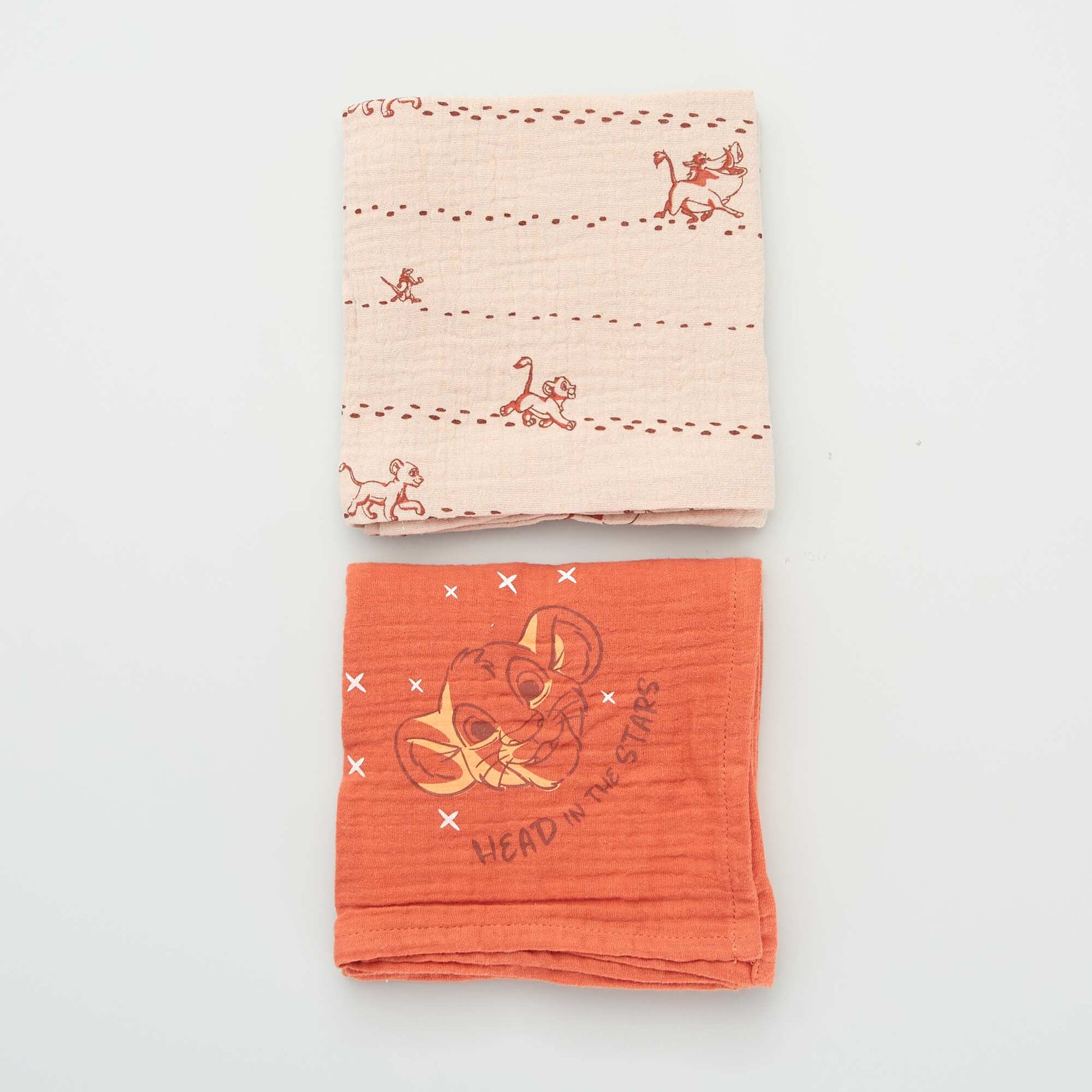Pack of 2 squares BEIGE