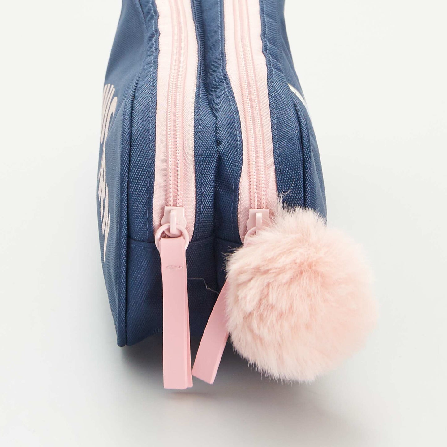 Unicorn pencil case with double compartment BLUE