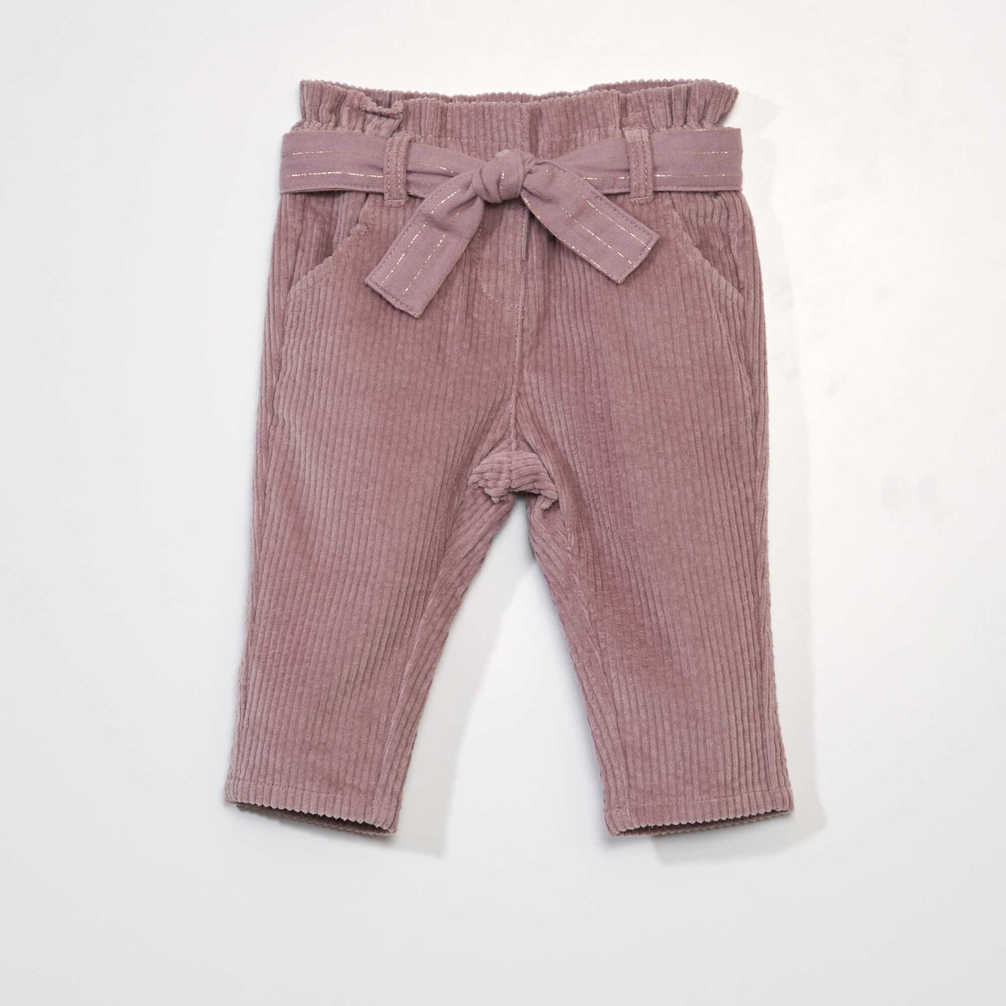 Corduroy trousers PINK