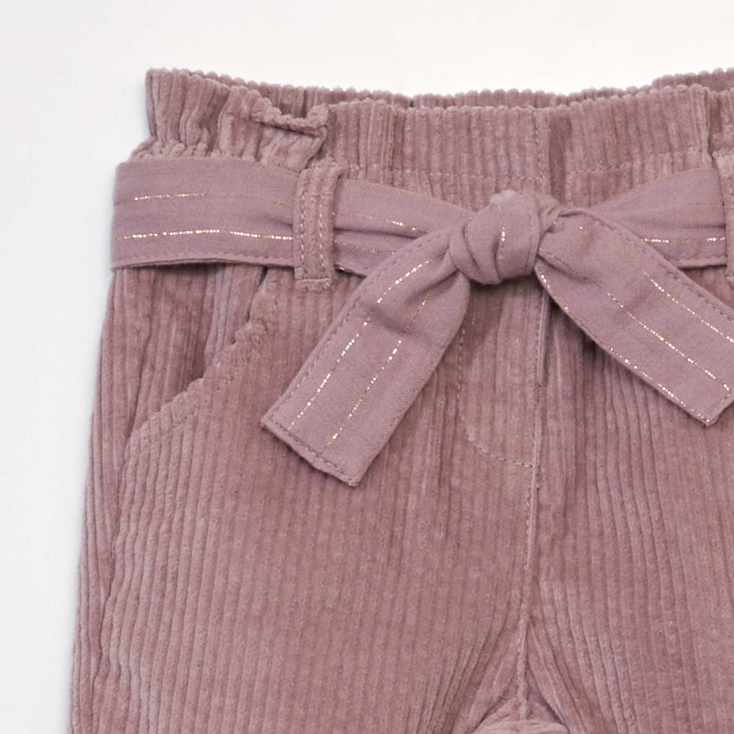 Corduroy trousers PINK
