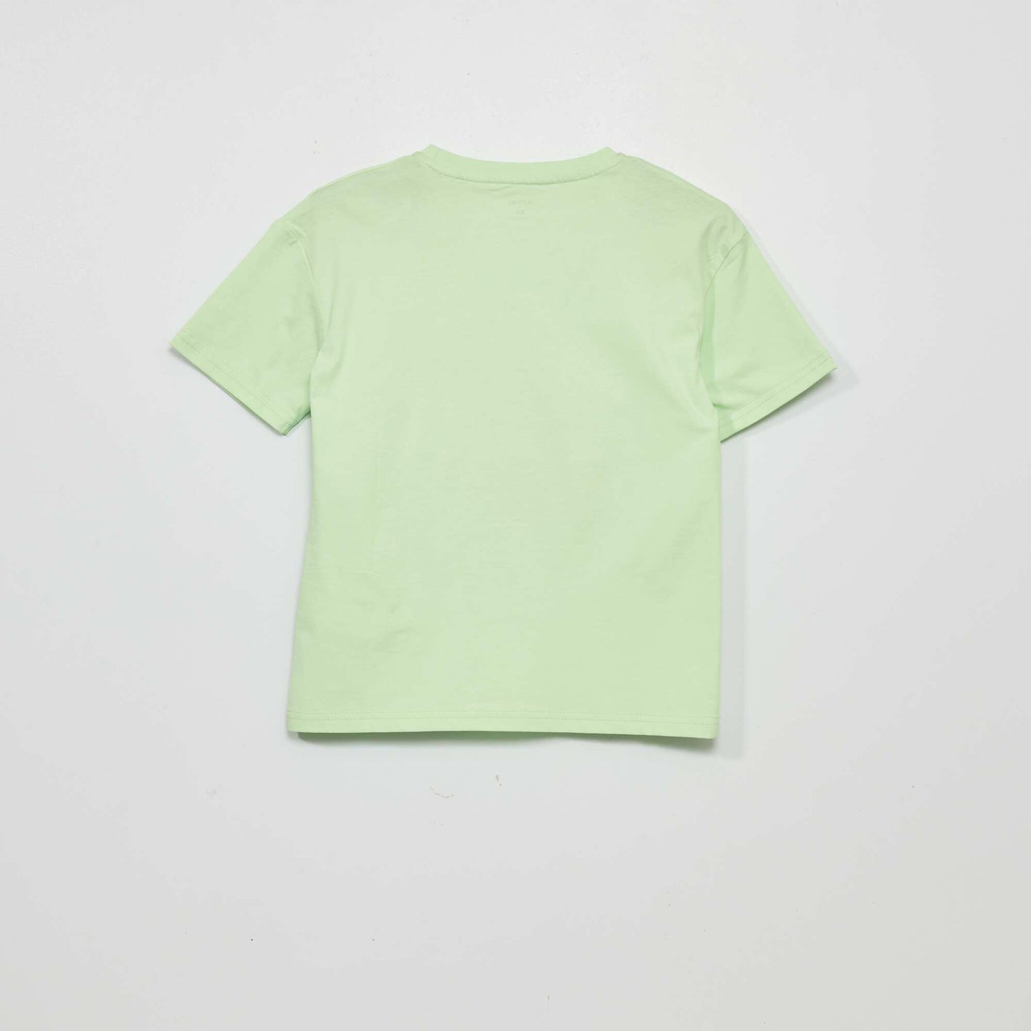 Short-sleeved printed T-shirt GREEN