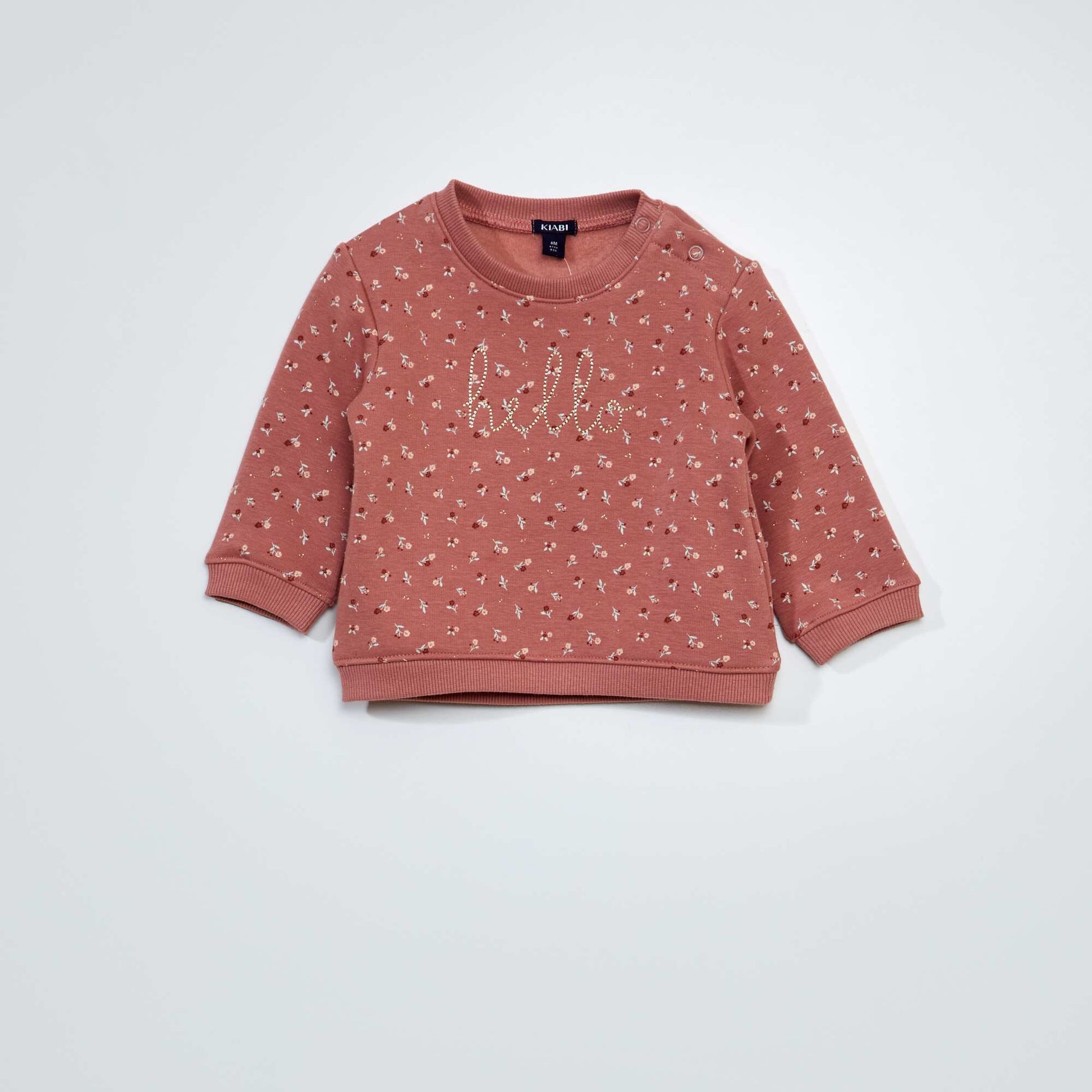 Sweatshirt with design - Super soft PINK