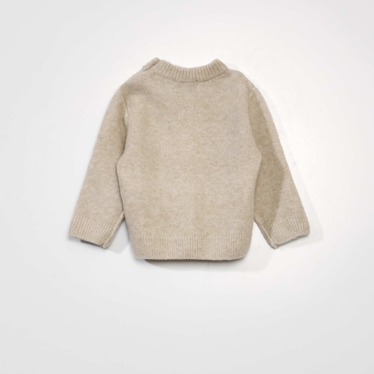 سترة صوفية ناعمة BEIGE