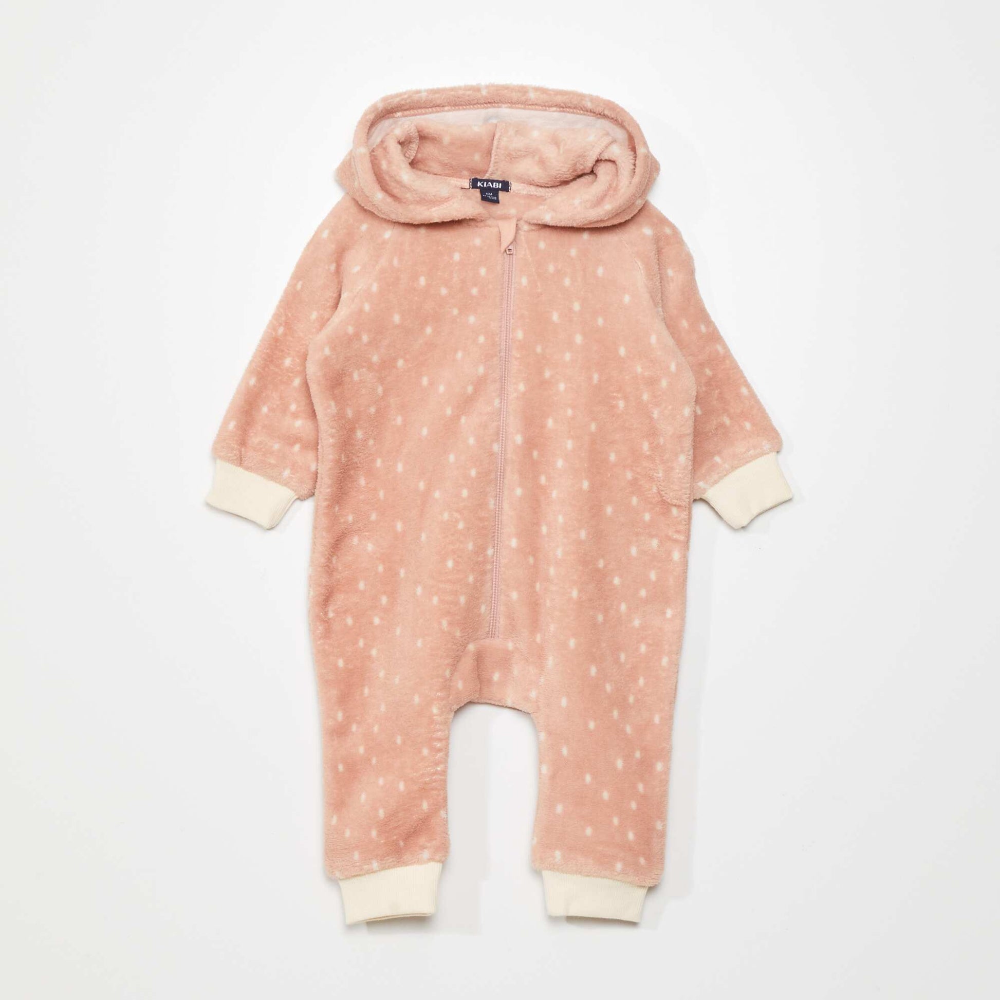 'Animal' fleece onesie DOE