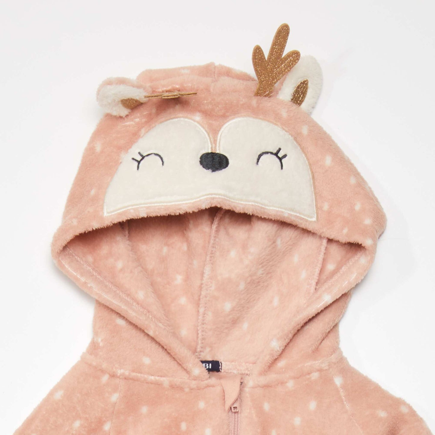 'Animal' fleece onesie DOE