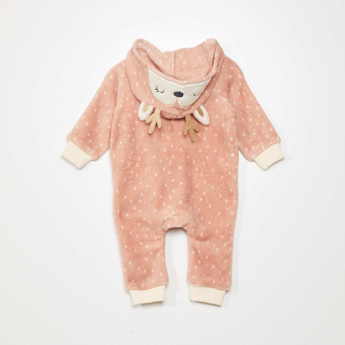 'Animal' fleece onesie DOE