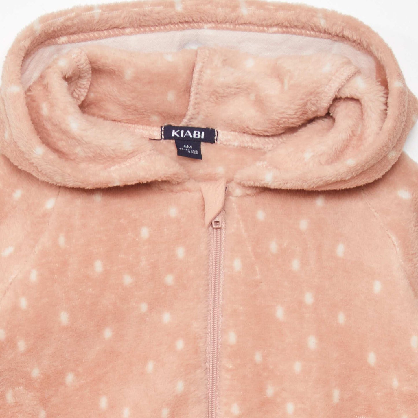 'Animal' fleece onesie DOE