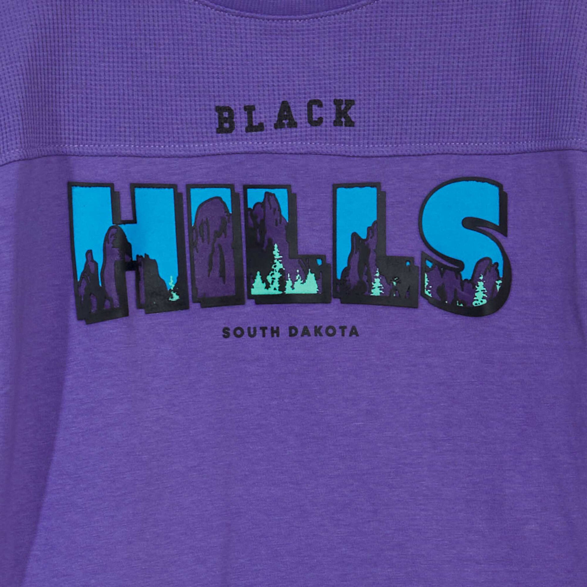 Microfibre and jersey knit T-shirt PURPLE