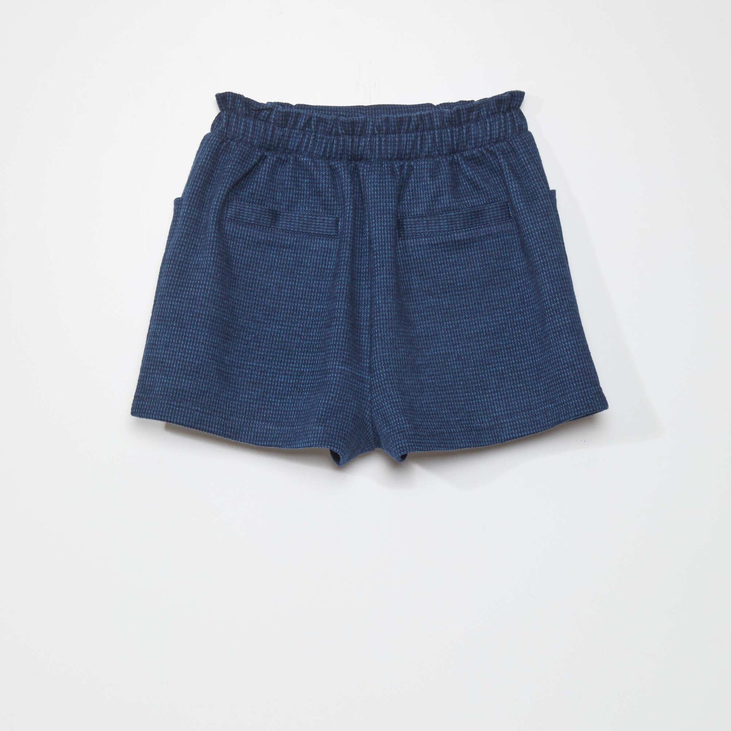 Houndstooth print shorts BLUE_HEN
