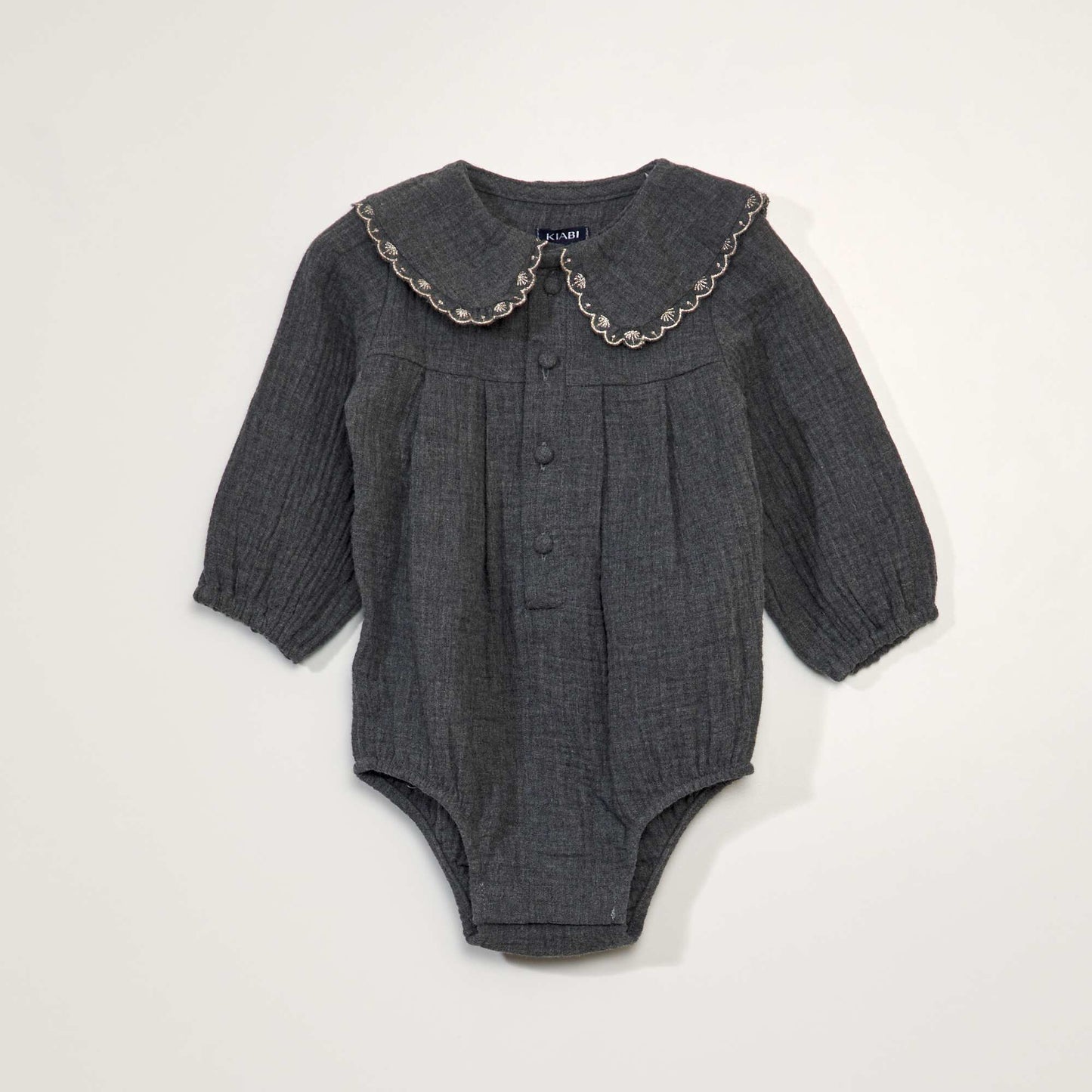 Baby bodysuit  cardigan and tights set GREY