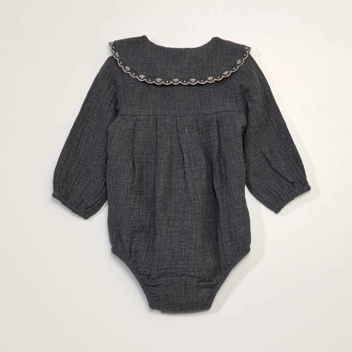 Baby bodysuit  cardigan and tights set GREY