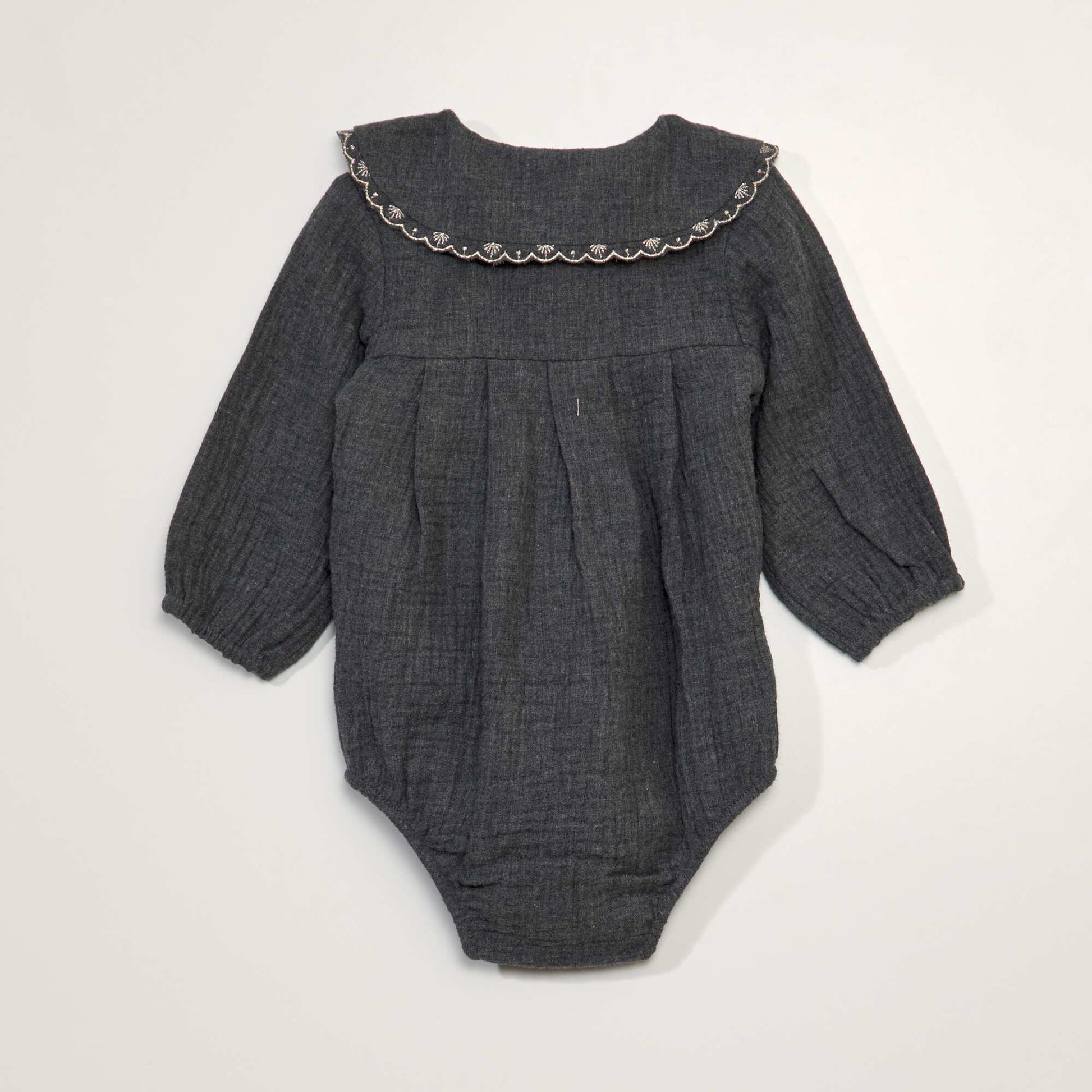 Baby bodysuit  cardigan and tights set GREY
