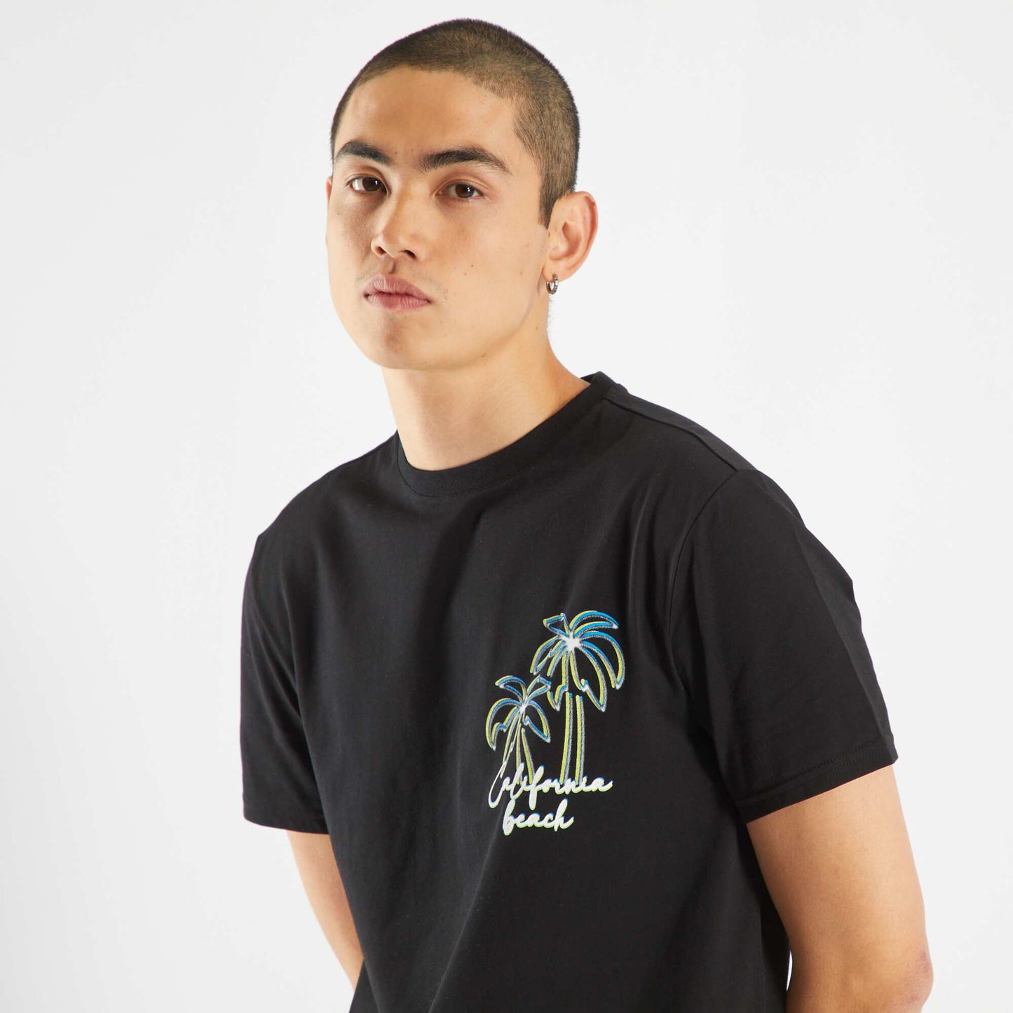 Short-sleeved T-shirt BLACK