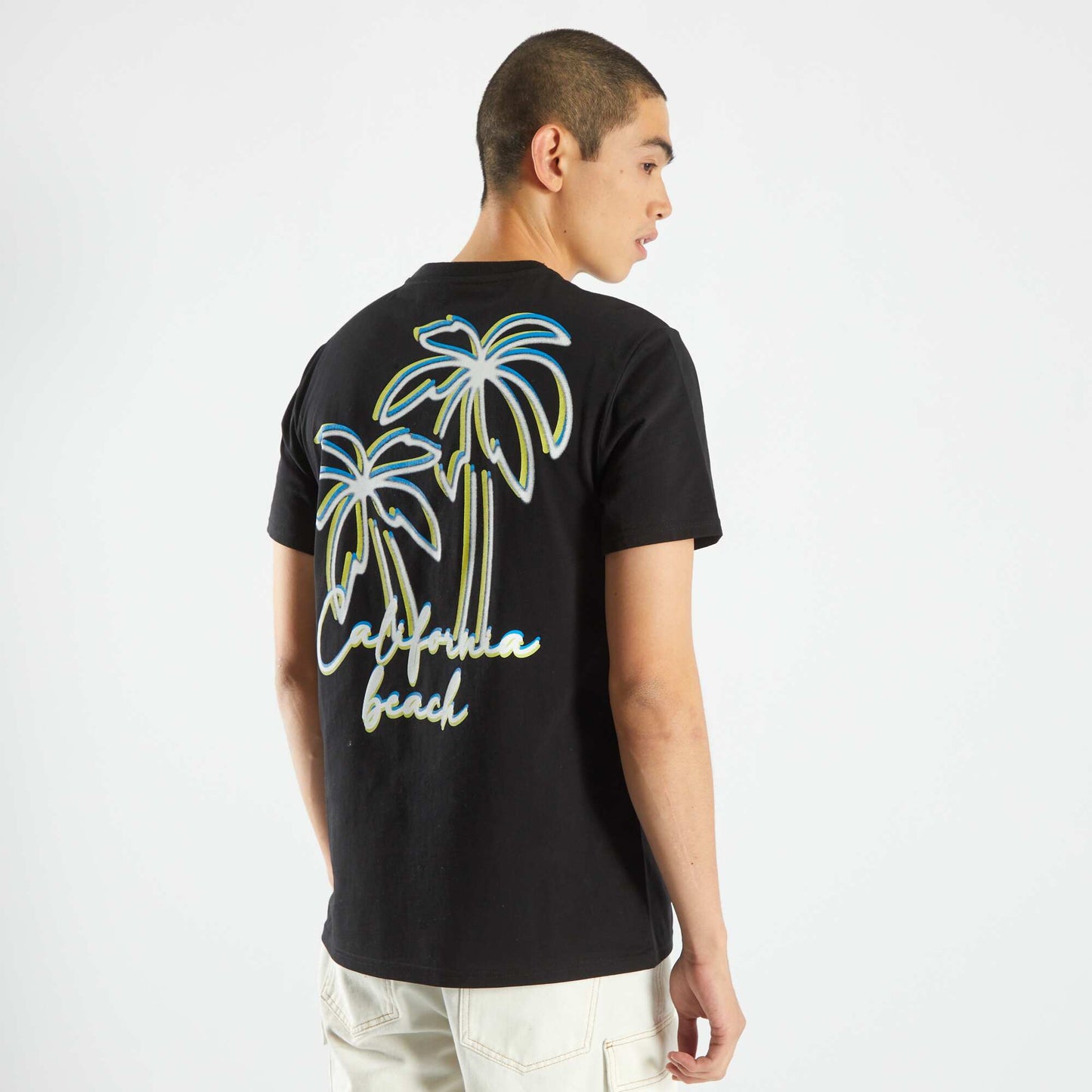 Short-sleeved T-shirt BLACK