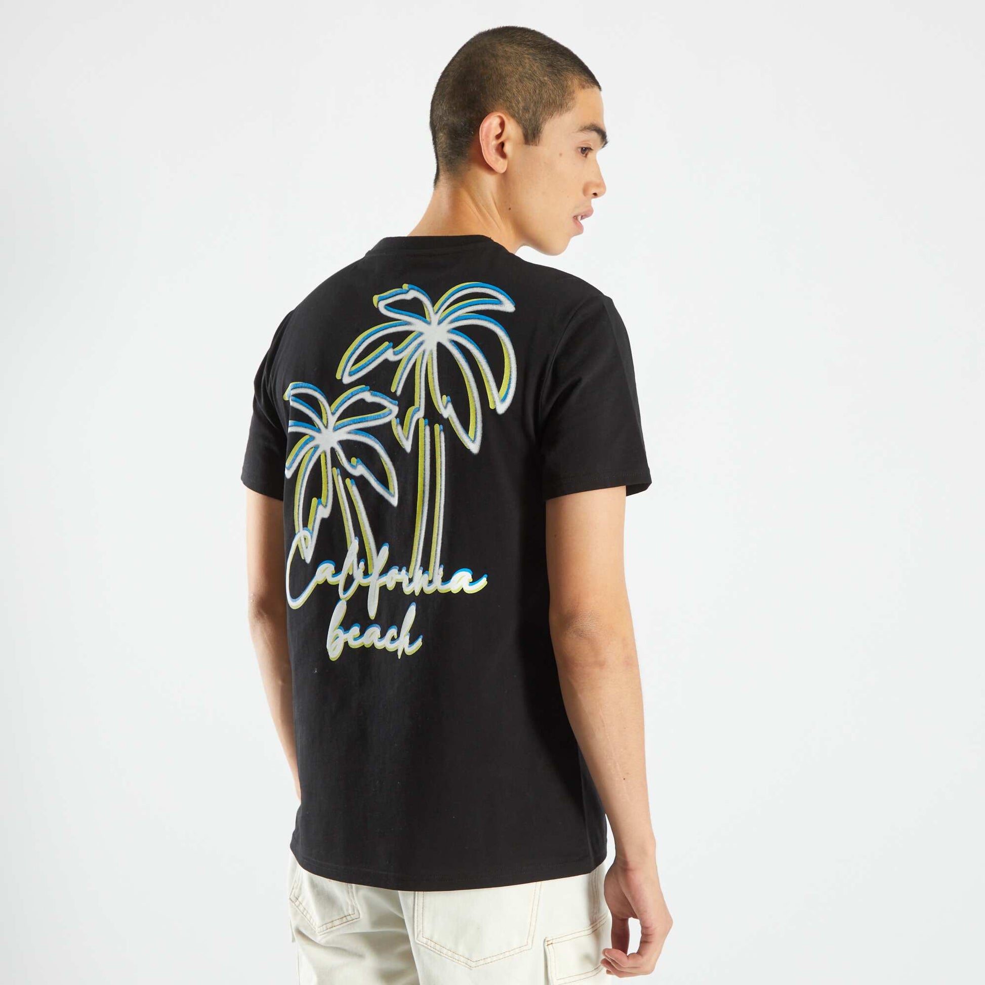 Short-sleeved T-shirt BLACK