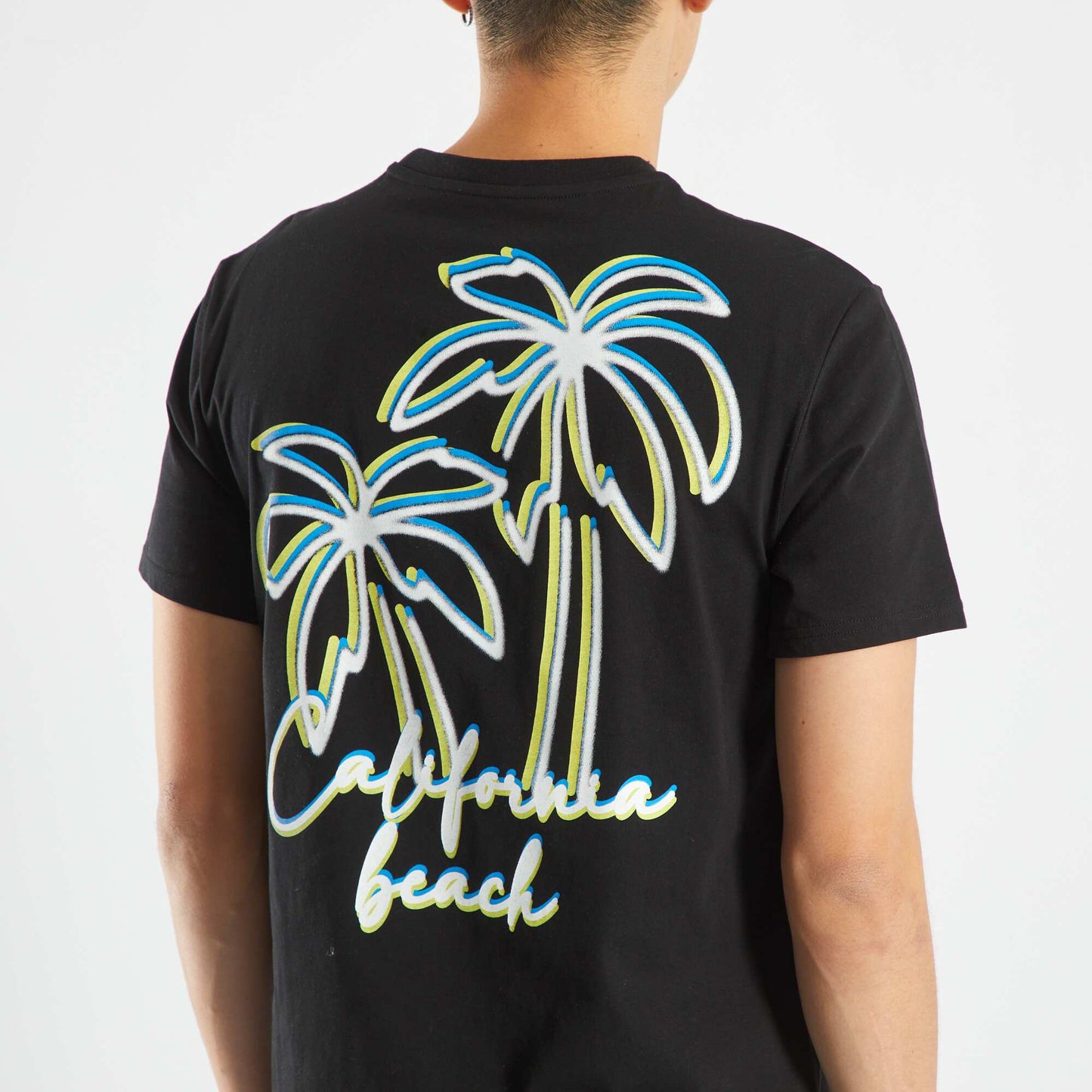 Short-sleeved T-shirt BLACK