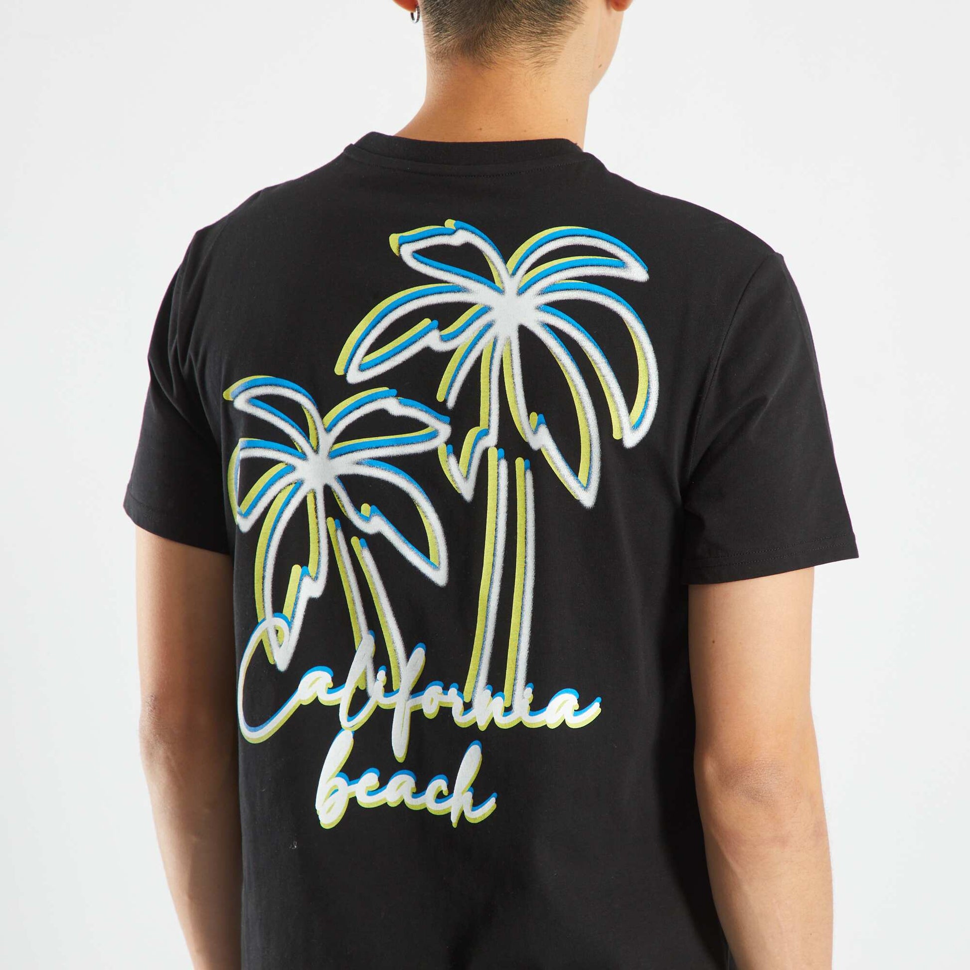 Short-sleeved T-shirt BLACK