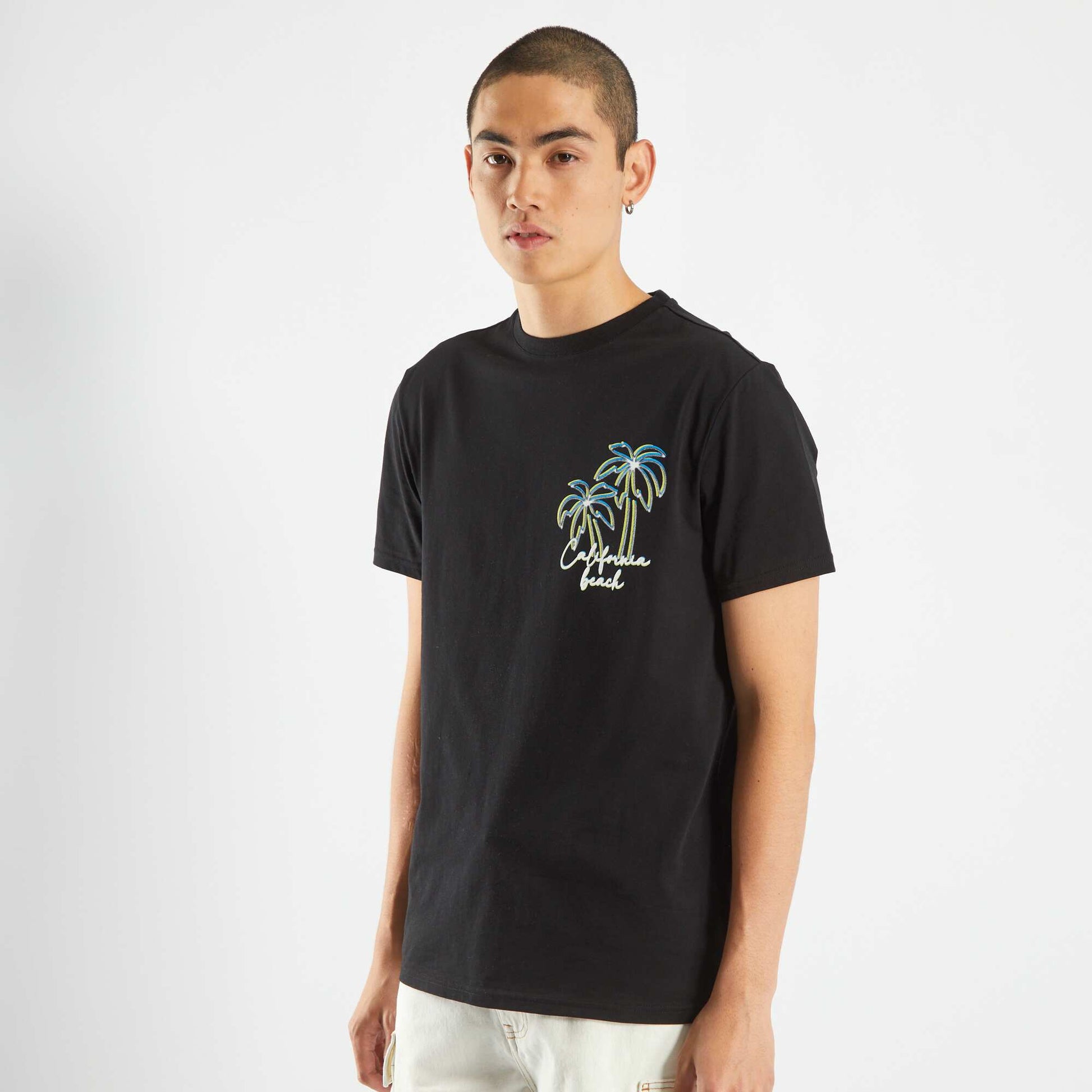 Short-sleeved T-shirt BLACK