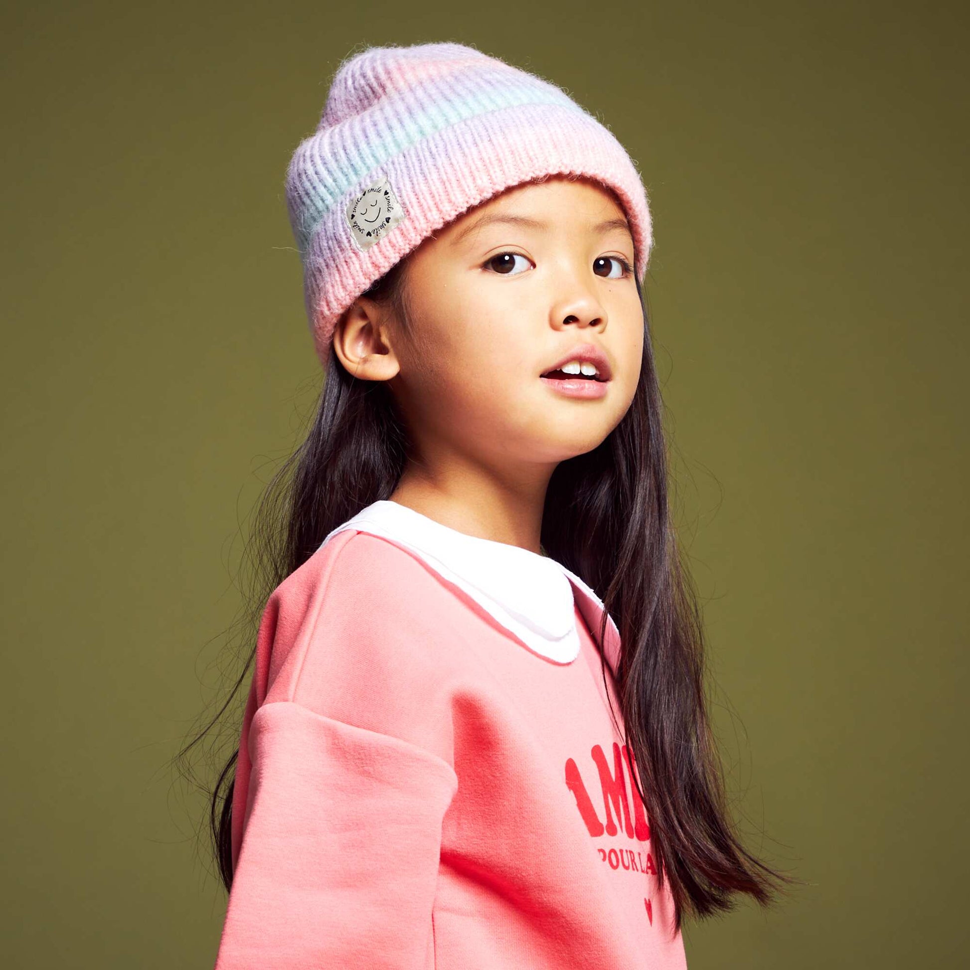 Tie-dye hat PINK