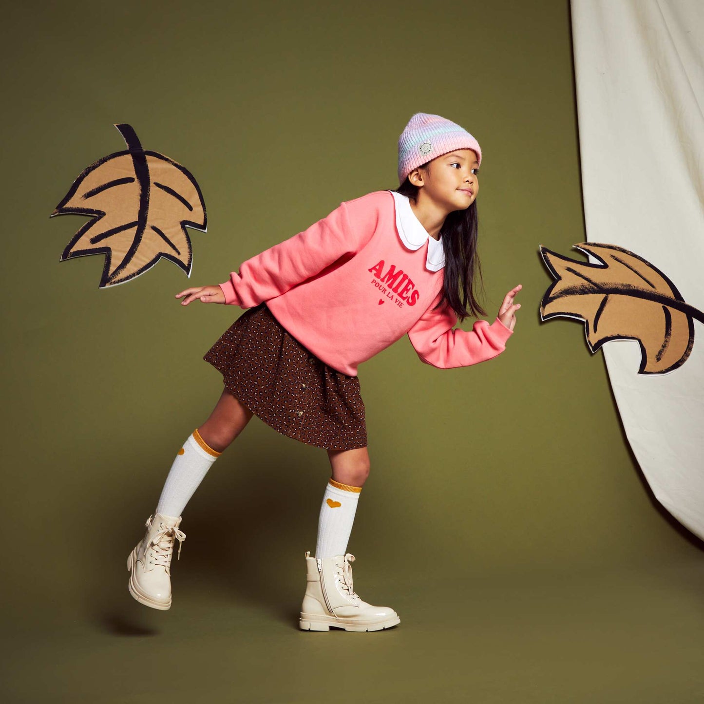 Tie-dye hat PINK