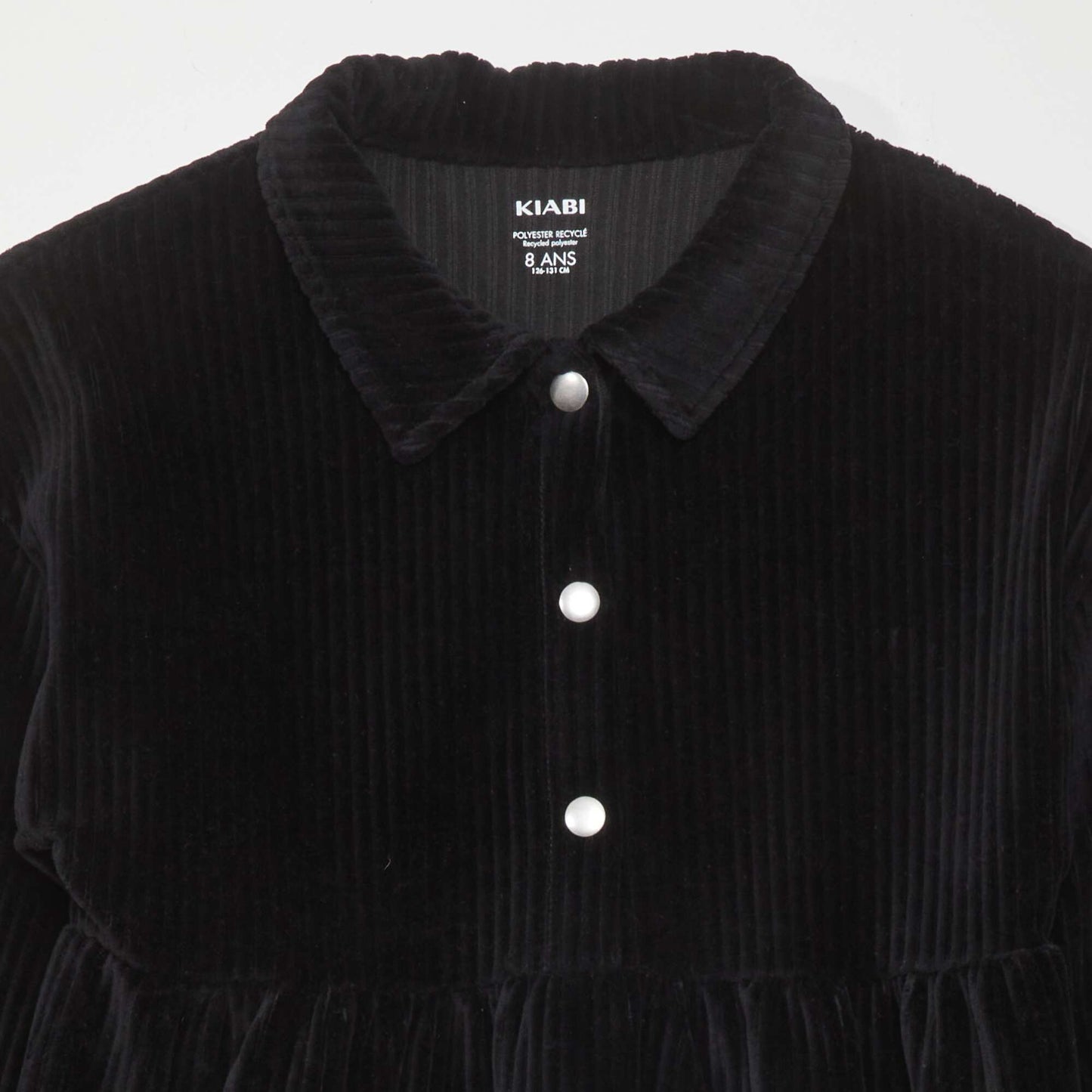 Velvet dress BLACK