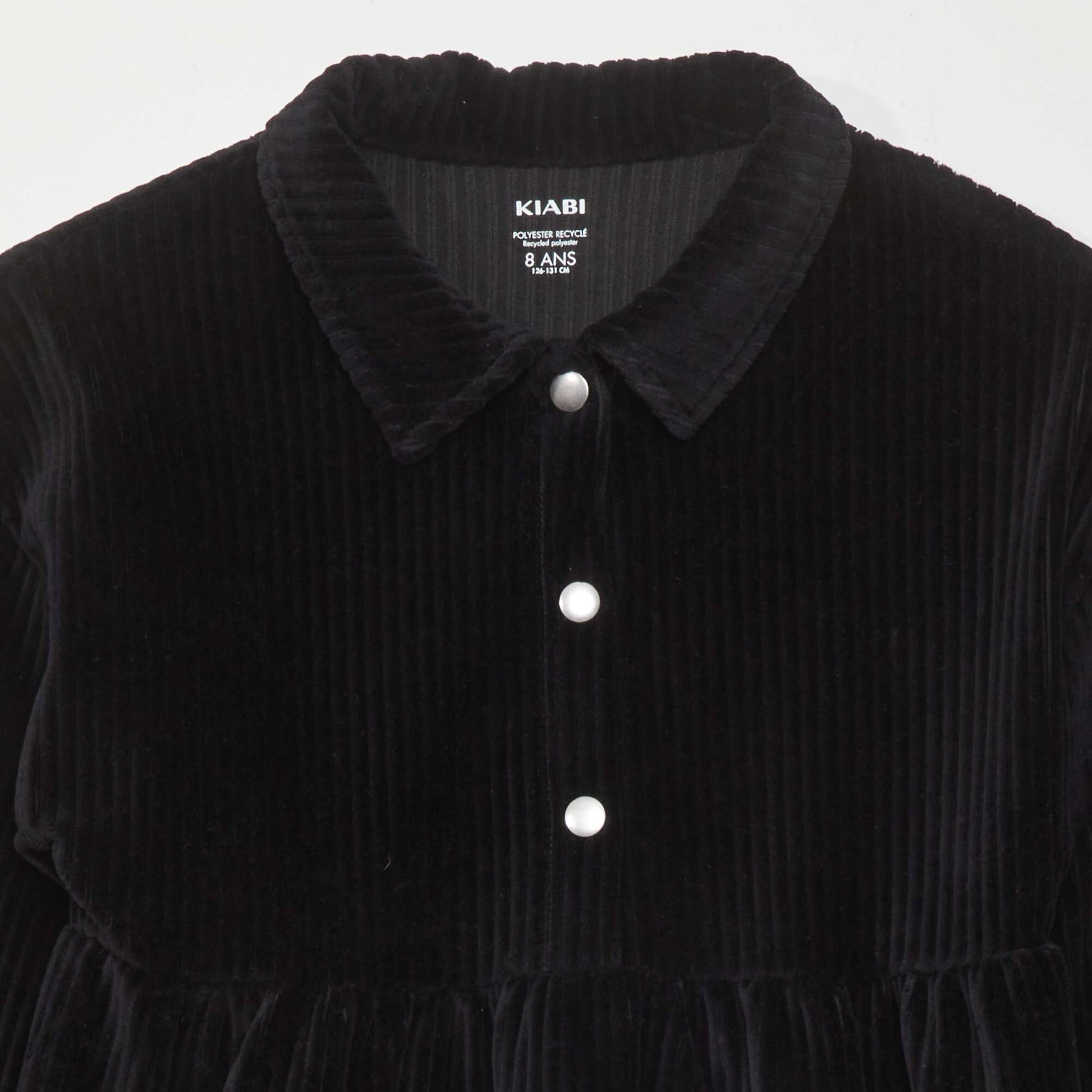 Velvet dress BLACK
