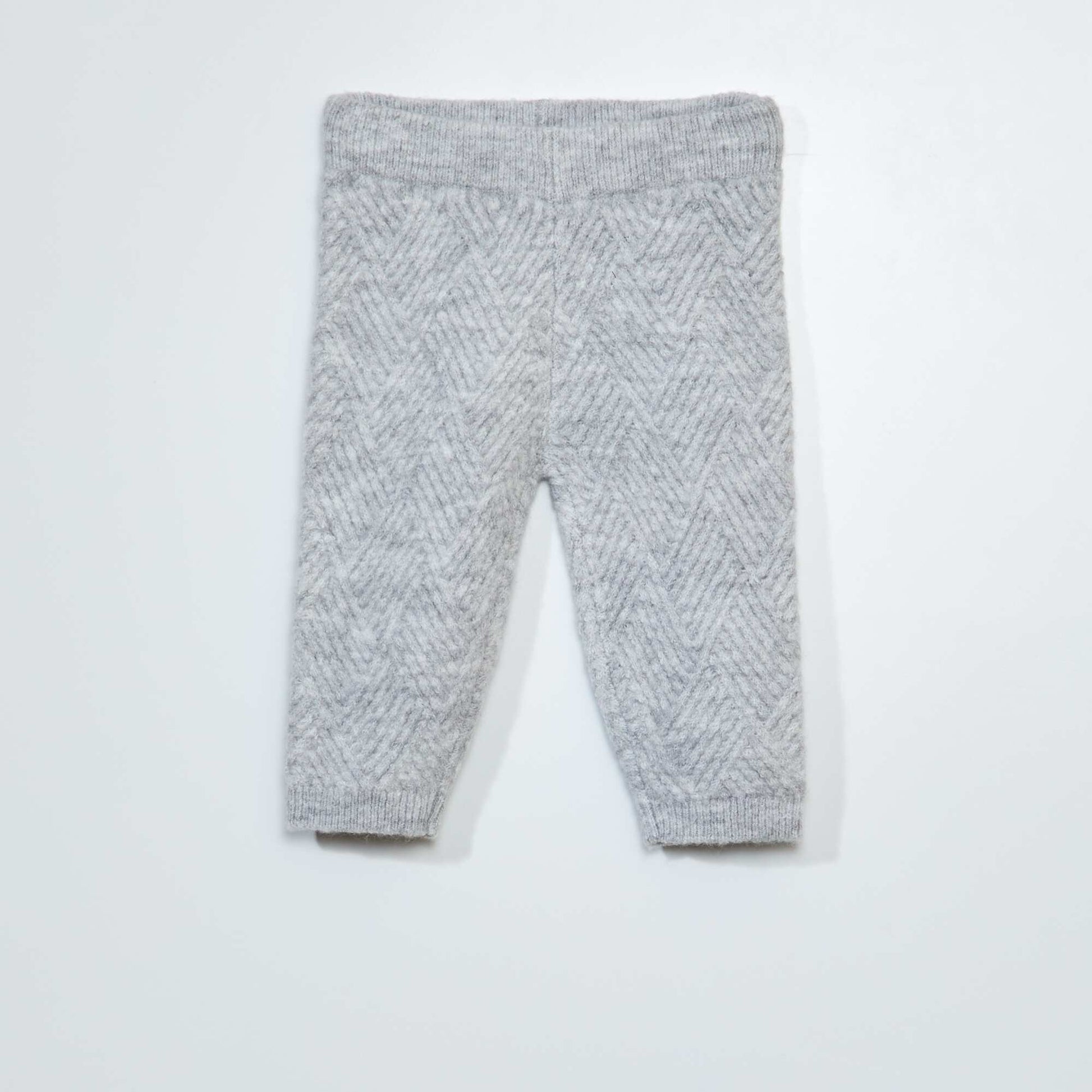 Knitted trousers GREY