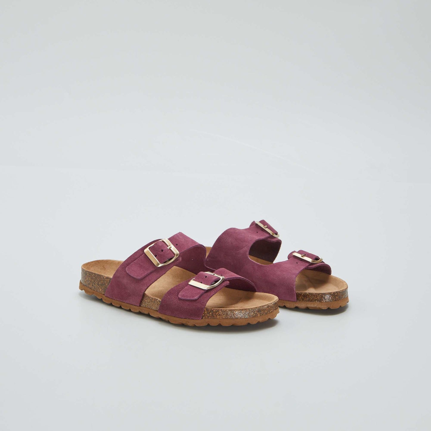 Sandals with double straps HO_BORDO