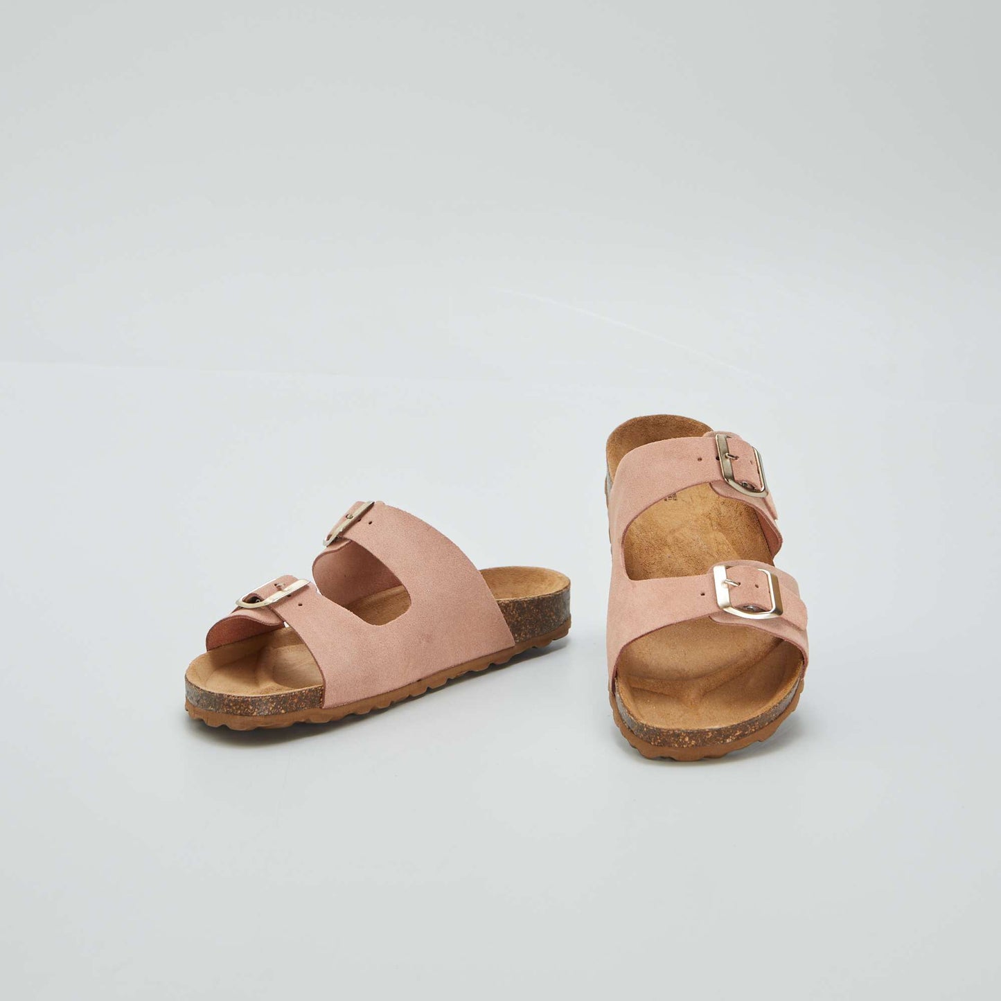 Sandals with double straps HO_PINK