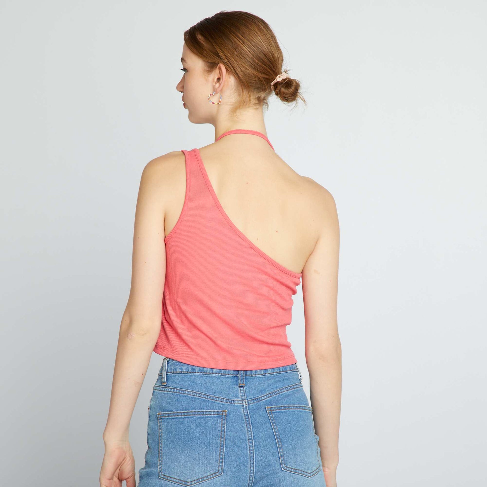 سترة قصيرة بأحزمة غير متناظرة PINK