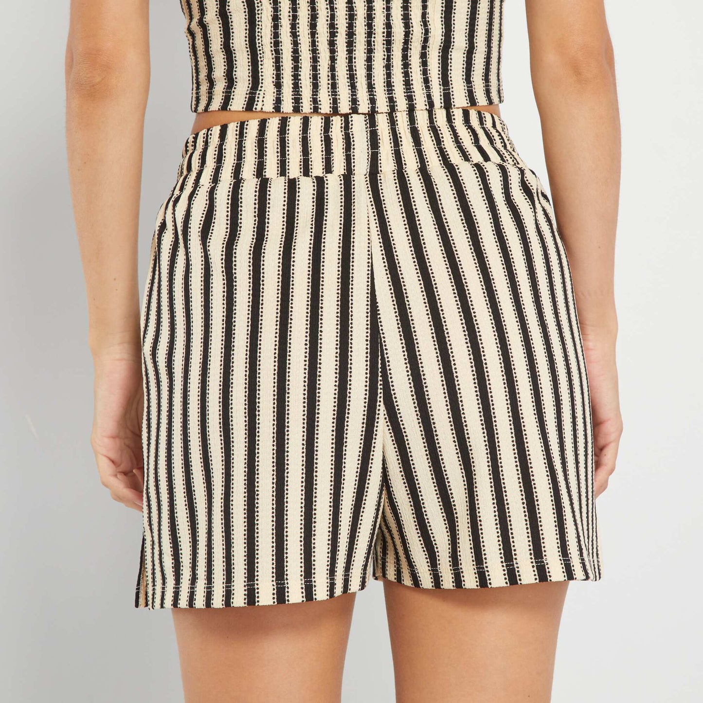 شورت مخطط ناعم NAVY STRIPE
