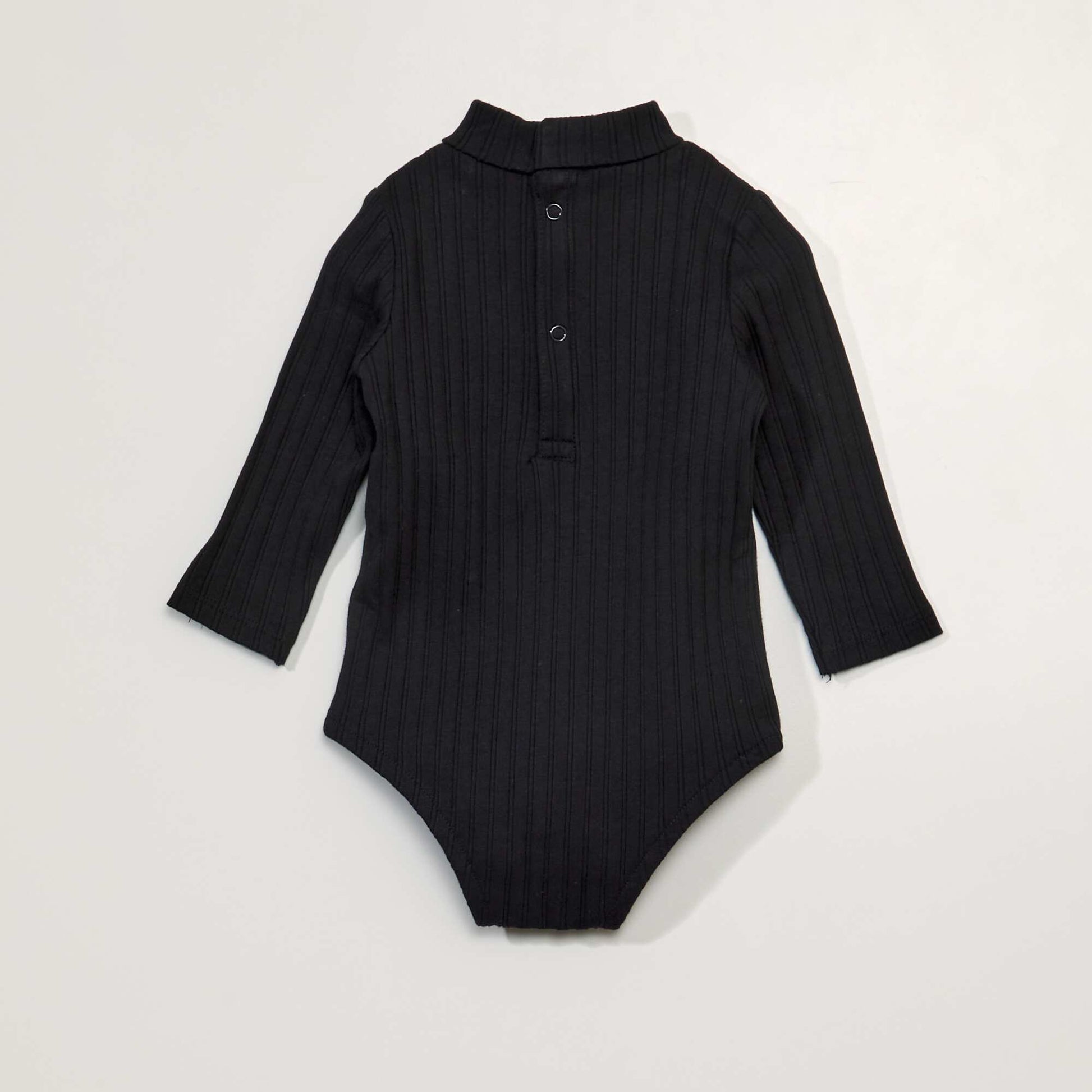 Stretch bodysuit BLACK