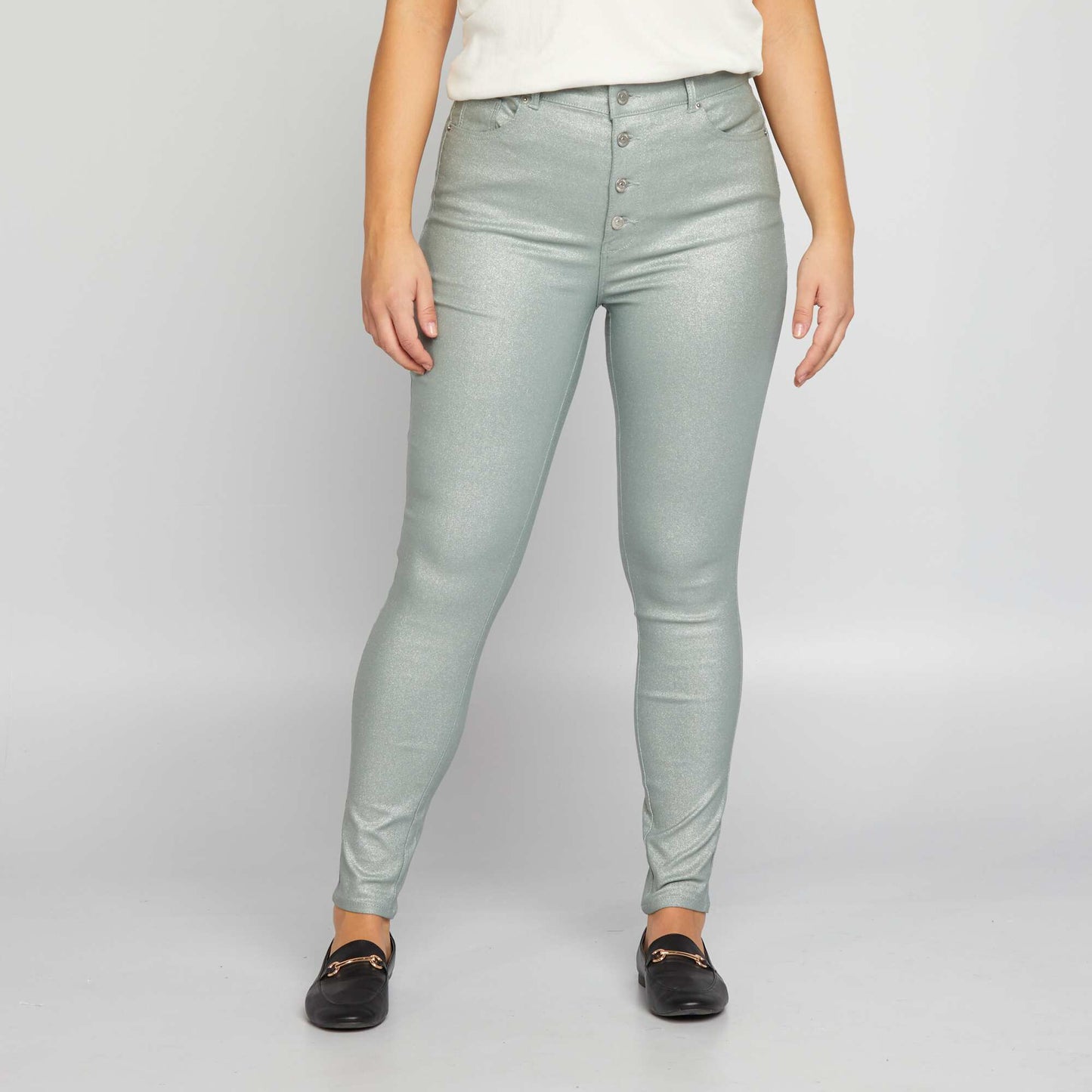 Skinny jeans/very fitted cut GREY