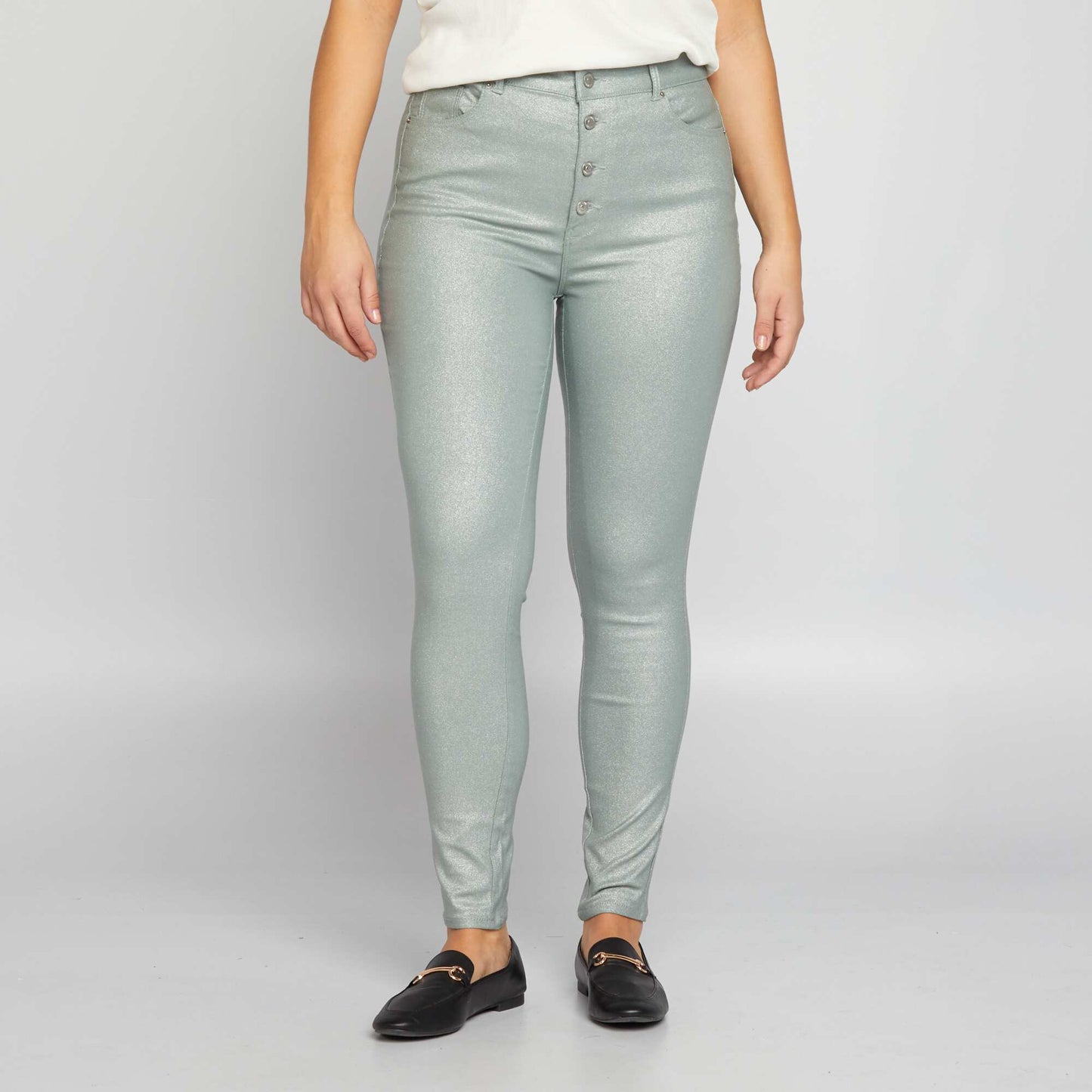 Skinny jeans/very fitted cut GREY